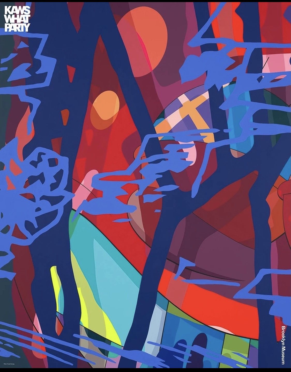 Kaws score years Brooklyn museum poster