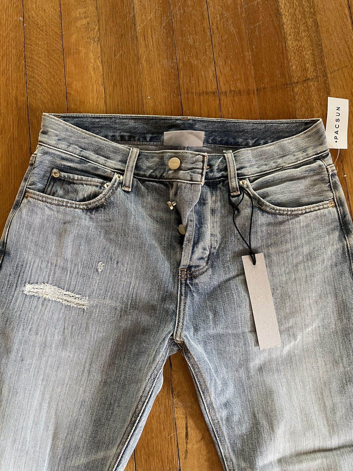 Fear of God Fear of God Essentials Denim Jeans LIGHT INDIGO | Grailed