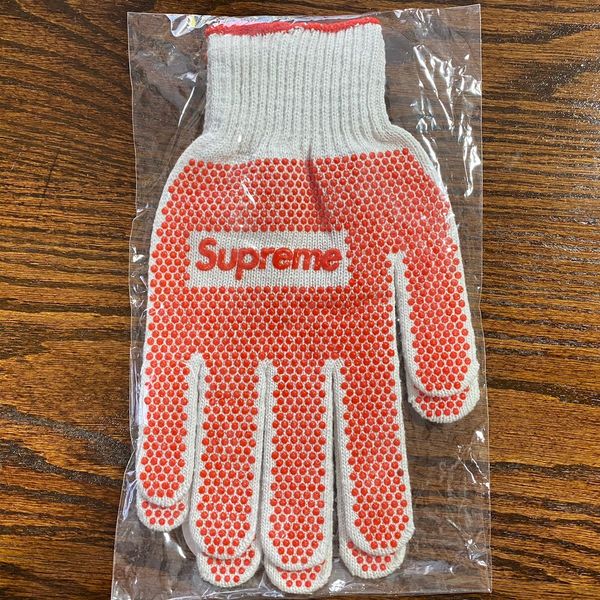 Supreme Grip Work Gloves White