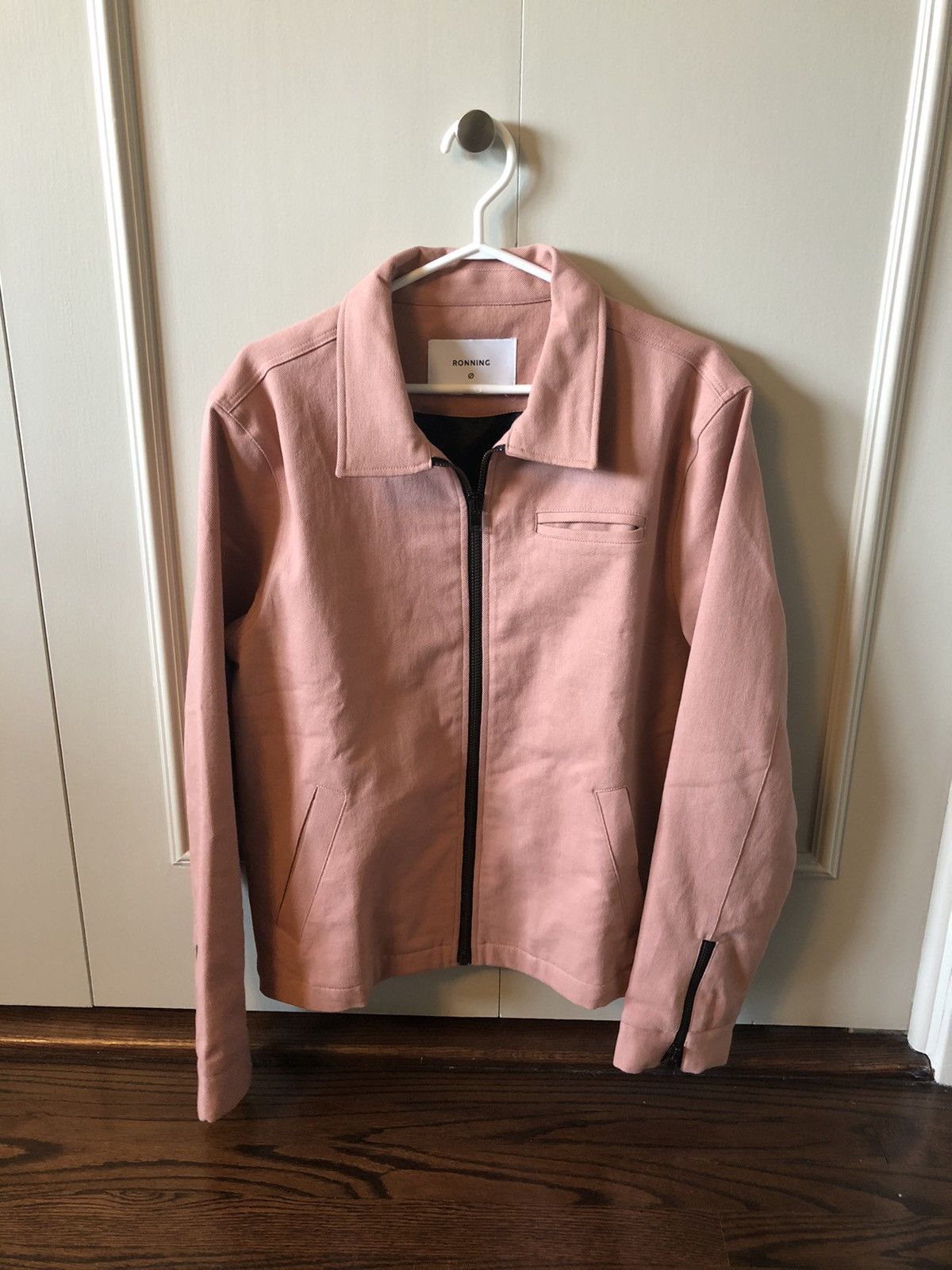 Ronning Ronning Pink harrington jacket Grailed