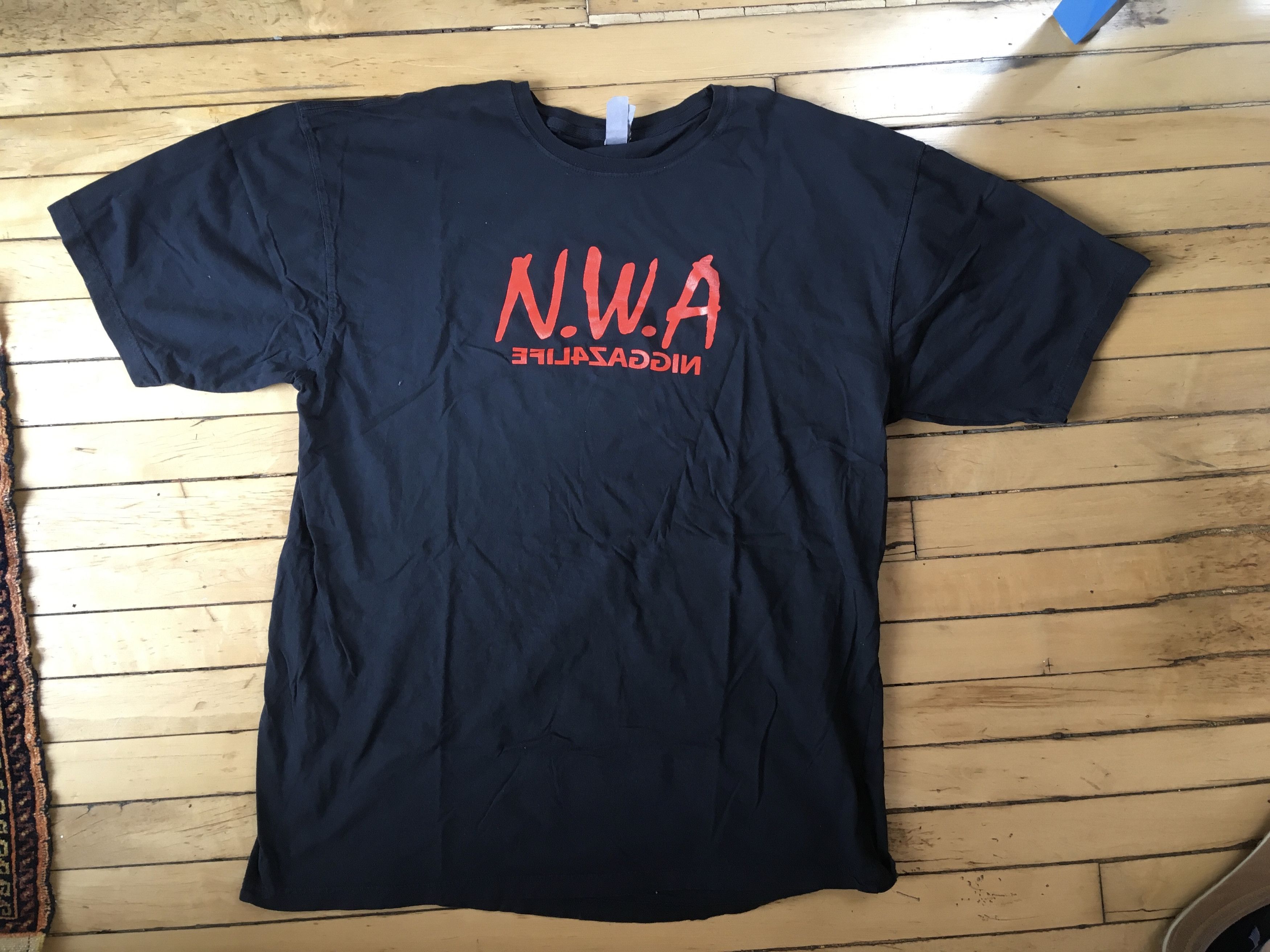 Band Tees VINTAGE NWA NIGGAZ4LIFE SHIRT Size US XL / EU 56 / 4 - 1 Thumbnail