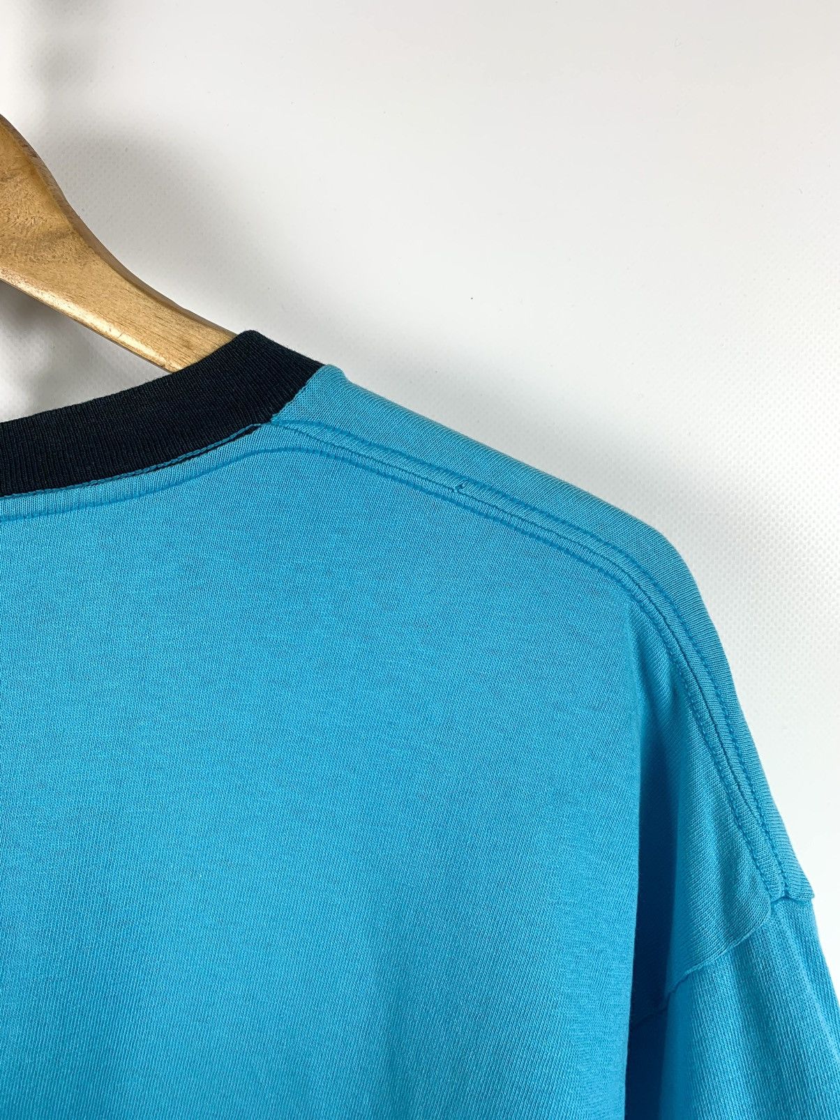 Nike 90s Vintage Nike Tennis Court Andre Agassi Blue T-Shirt Size US XL / EU 56 / 4 - 11 Thumbnail