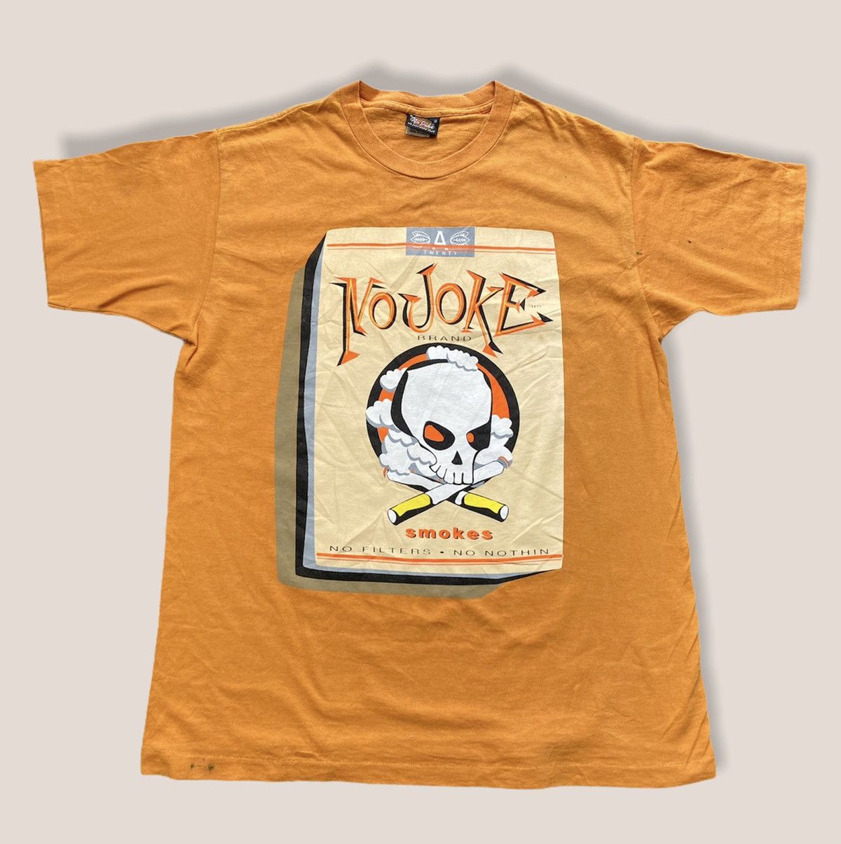 Band Tees rare no joke vintage 90s shirt Size US L / EU 52-54 / 3 - 1 Thumbnail