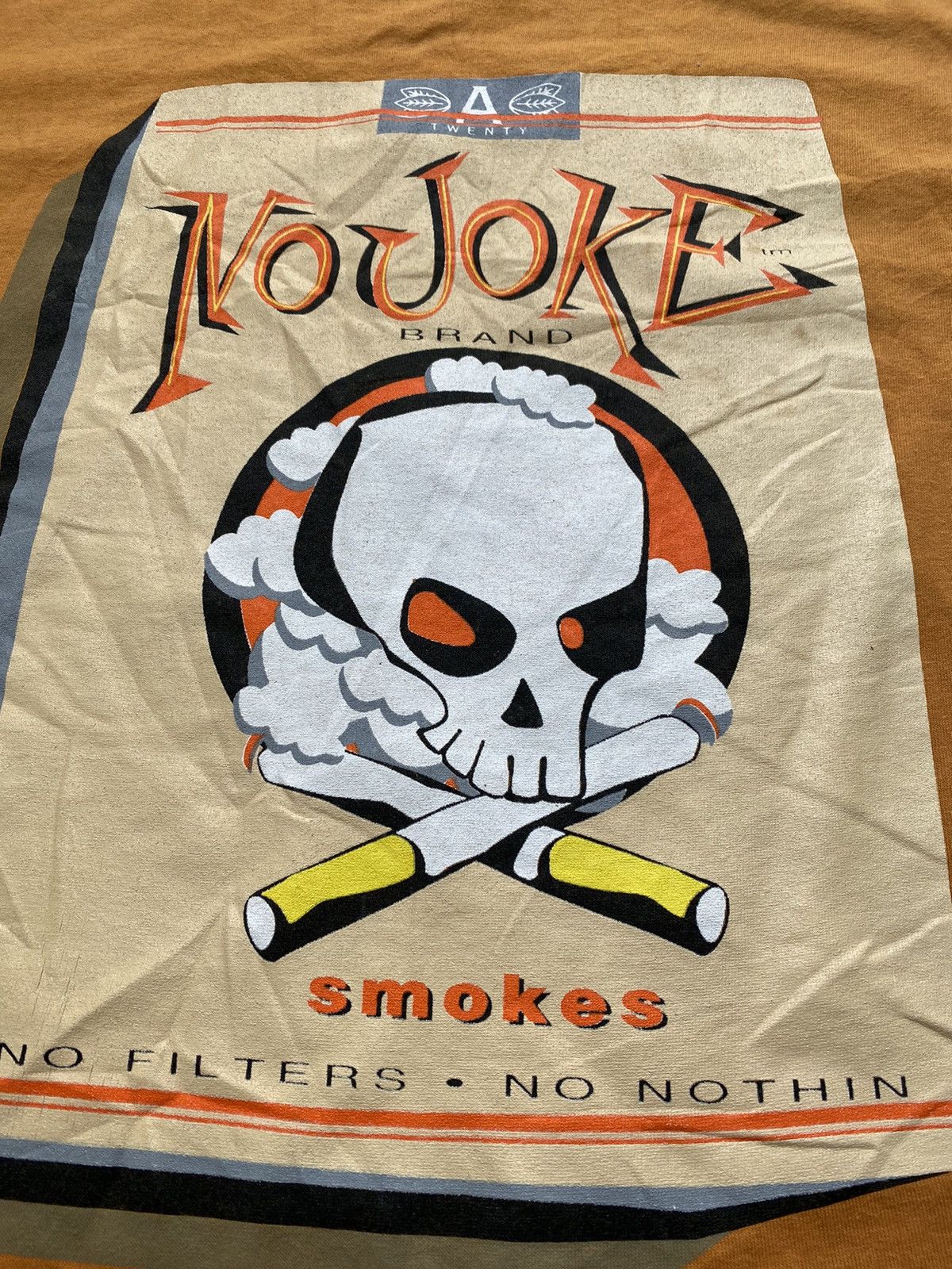 Band Tees rare no joke vintage 90s shirt Size US L / EU 52-54 / 3 - 4 Thumbnail