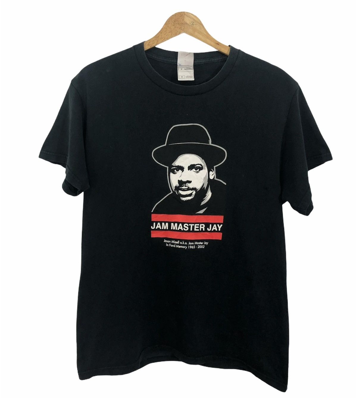 JAM MASTER JAY (RUNDMC) 追悼Tシャツ XL Jam master j run - Gem