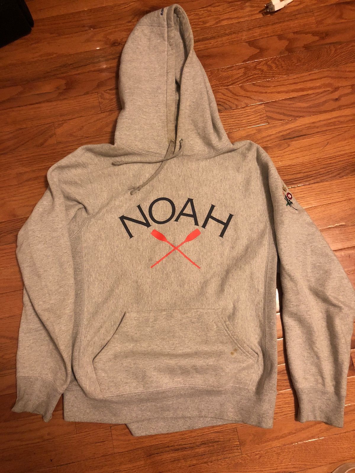 Noah × Rowing Blazers Queens Grey Hoodie Size US L / EU 52-54 / 3 - 1 Thumbnail