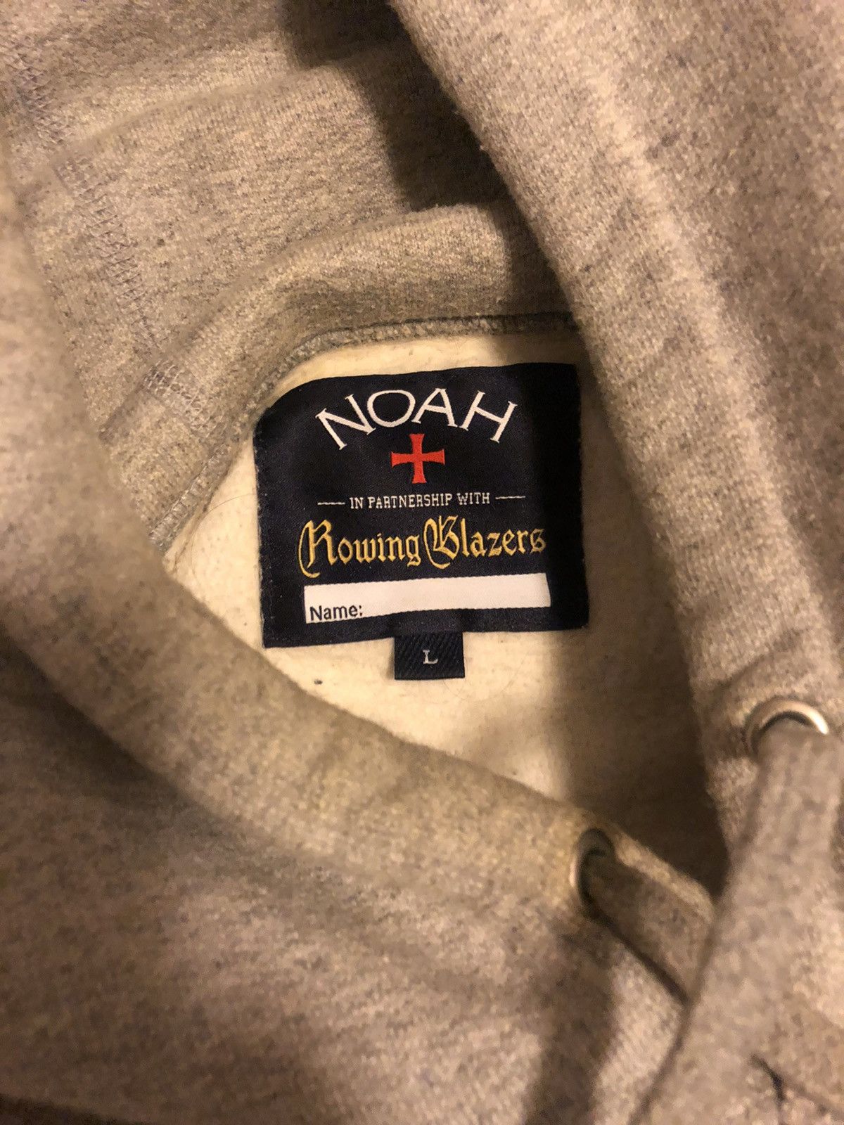 Noah × Rowing Blazers Queens Grey Hoodie Size US L / EU 52-54 / 3 - 2 Thumbnail