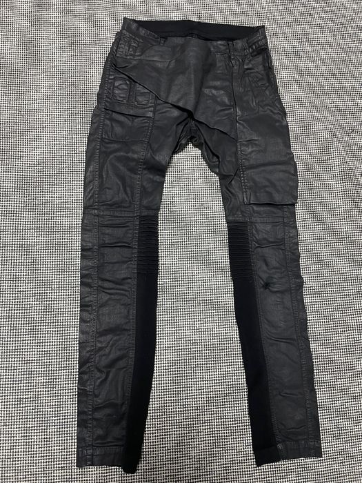 Rick Owens LAST DROP Rick Owens DRKSHDW Memphis Black Wax Denim