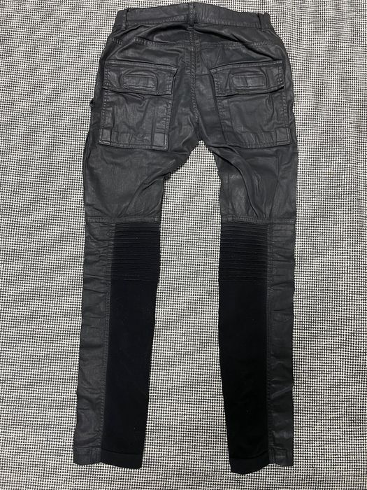 Rick Owens LAST DROP Rick Owens DRKSHDW Memphis Black Wax Denim