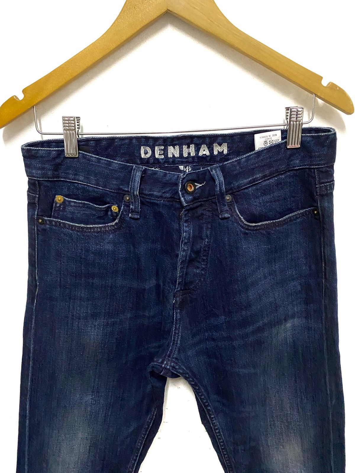 DENHAM Denham Razor Slim Fit Selvedge Jeans Made in Romania