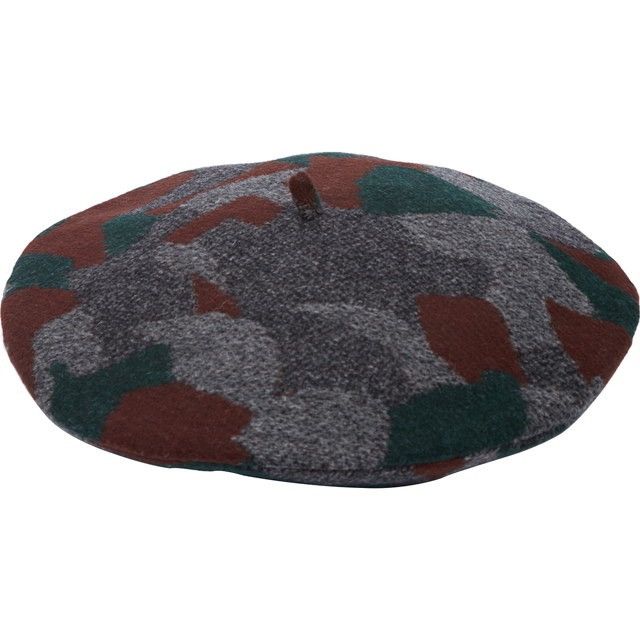 Maison Kitsune Maison kitsune camo beret Size ONE SIZE - 2 Thumbnail