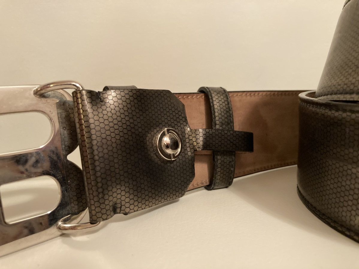 Bally Bally Mens Adjustable Mirror B Belt Size 42 - 5 Thumbnail