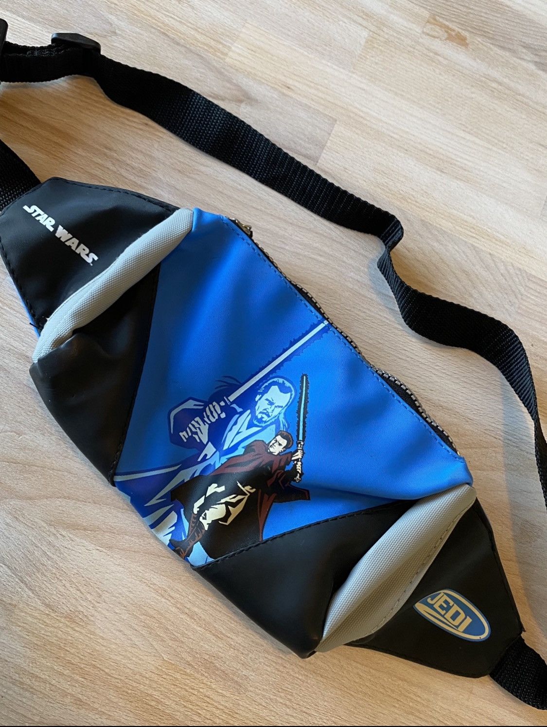 Disney × Star Wars × Vintage 1996 Episode I Jedi Obi Wan Anakin Bad Fanny Waist Pack 1 Size ONE SIZE - 1 Thumbnail