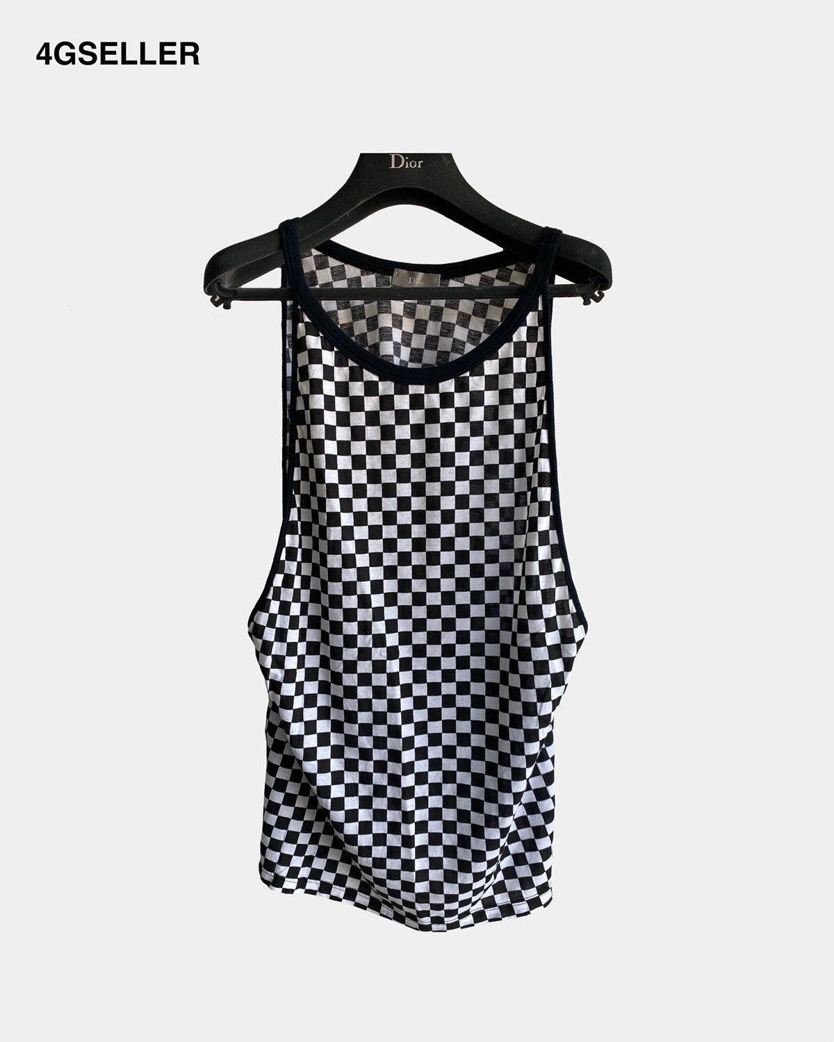 dior homme SS06 Checkered タンクトップ エディスリマン dior homme