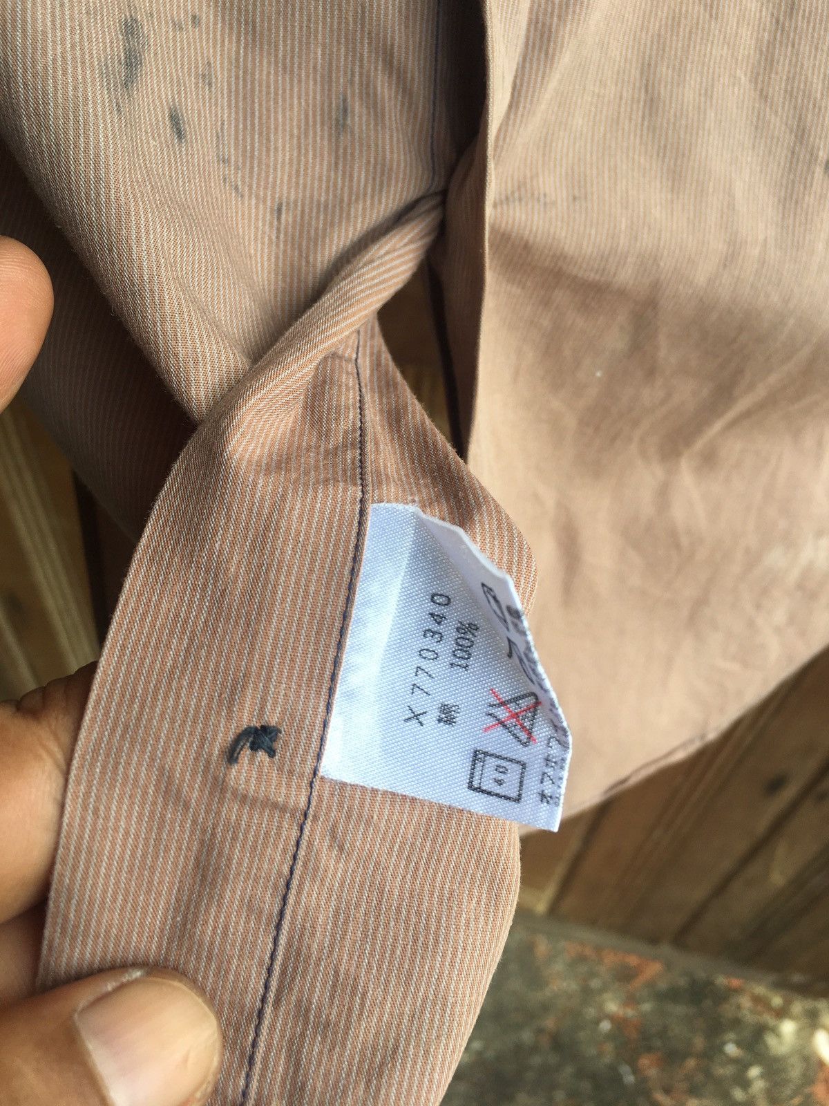 Yohji Yamamoto Rare YOHJI YAMAMOTO asic wash dries van noten inspired Size US S / EU 44-46 / 1 - 11 Thumbnail