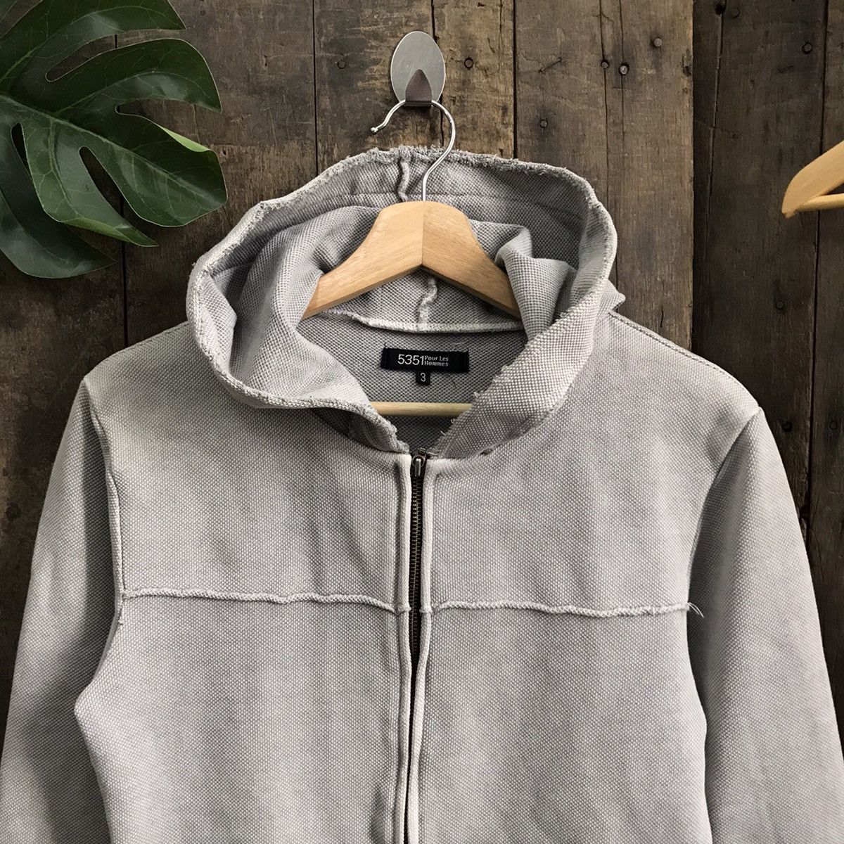 トップス 00s archive 5351 pour les hommes hoodie 5351 POUR LES HOMMES × Japanese Brand 5351 Pour Les Hommes