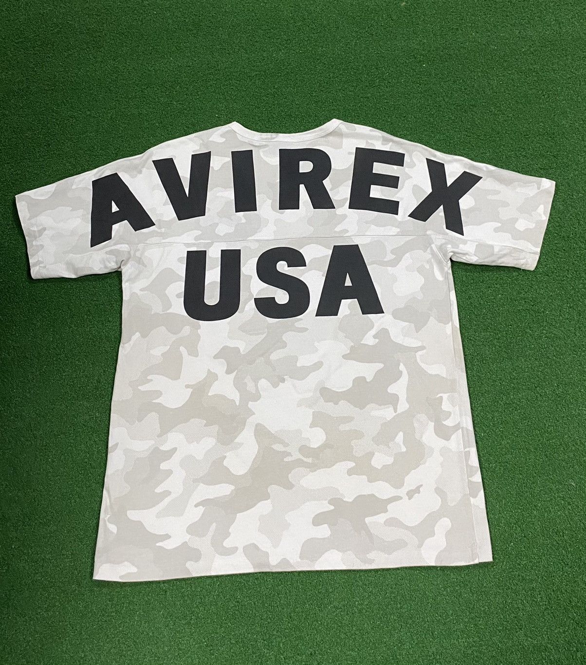 AVIREX USA CAMO T SHIRT #SKU-A631