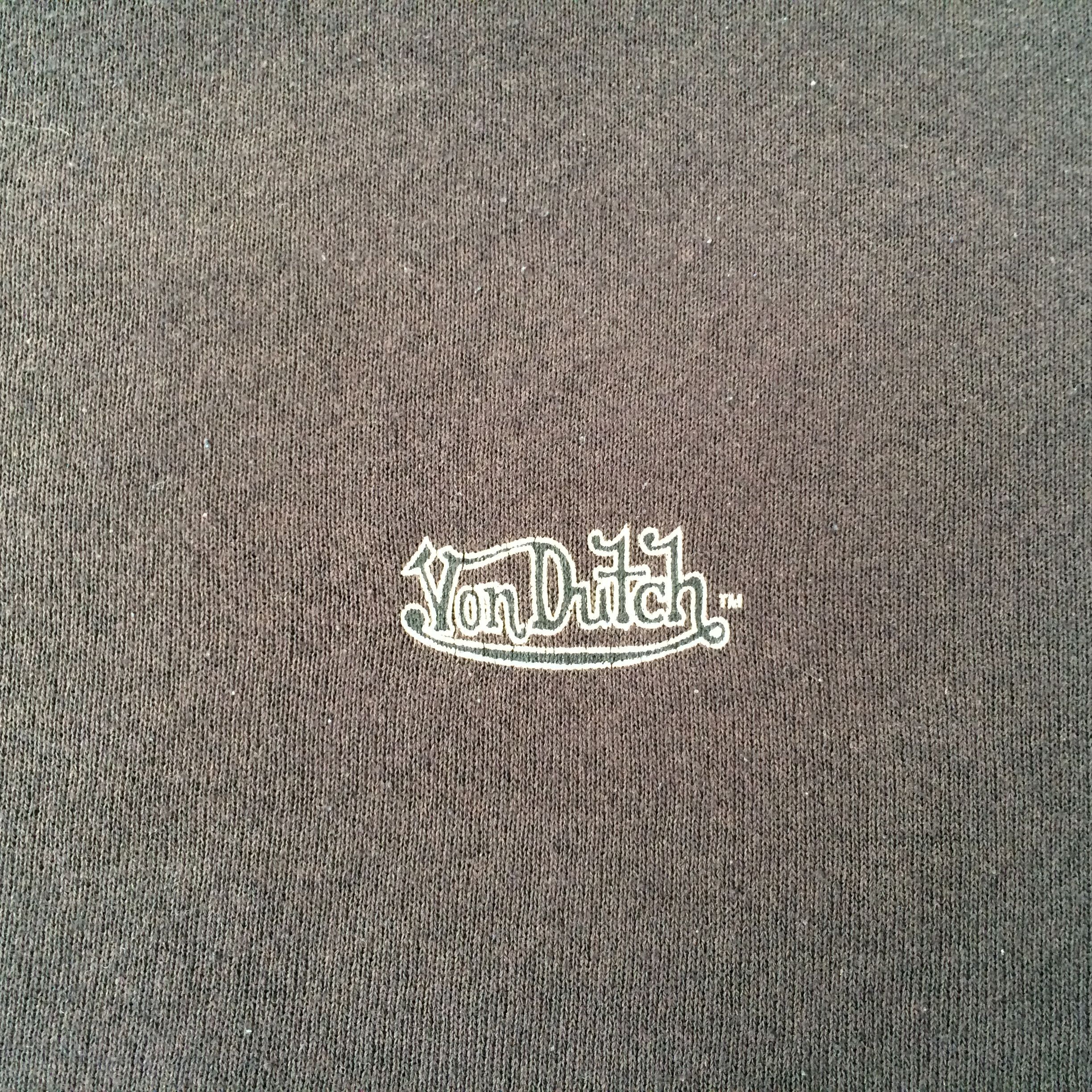Vintage × Von Dutch Vtg Von Dutch Eye 90s Crewneck Skateboard Sweater Size US L / EU 52-54 / 3 - 3 Thumbnail