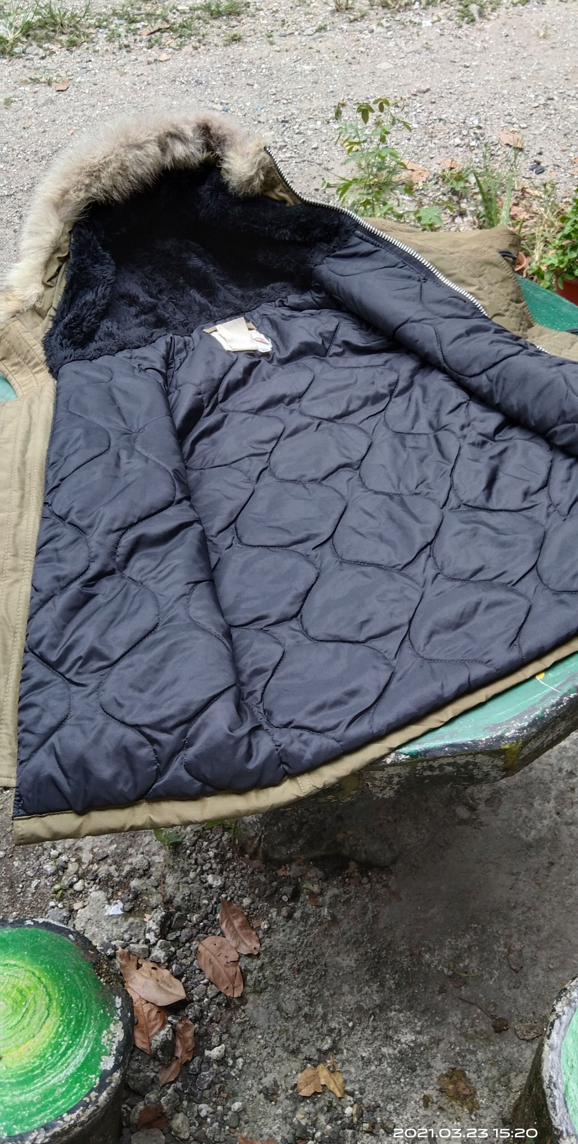 I. Spiewak And Sons × Vintage JACKET FLYING MANS SPIEWAK&SON N-2B FLEECE PARKA FUR COLLAR Size US M / EU 48-50 / 2 - 4 Thumbnail