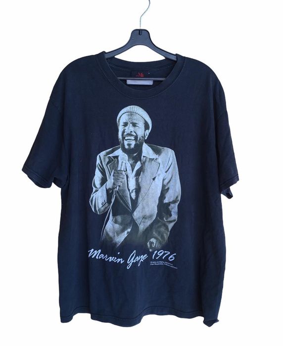 Vintage VTG 2004© Marvin Gaye 1976 tshirt. | Grailed