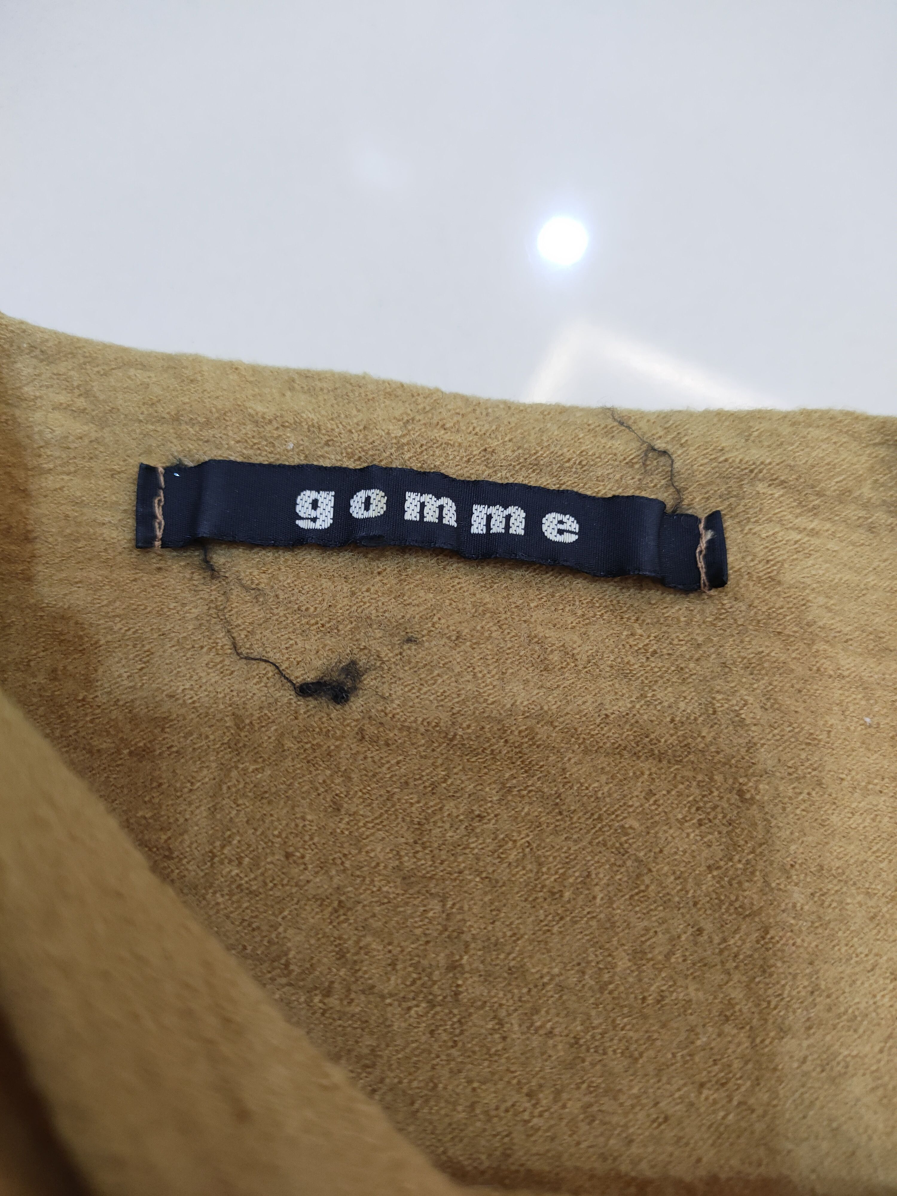 Y's × gomme VINTAGE GOMME ABSTRACT PATTERN WOOL SHIRT Size US S / EU 44-46 / 1 - 6 Thumbnail