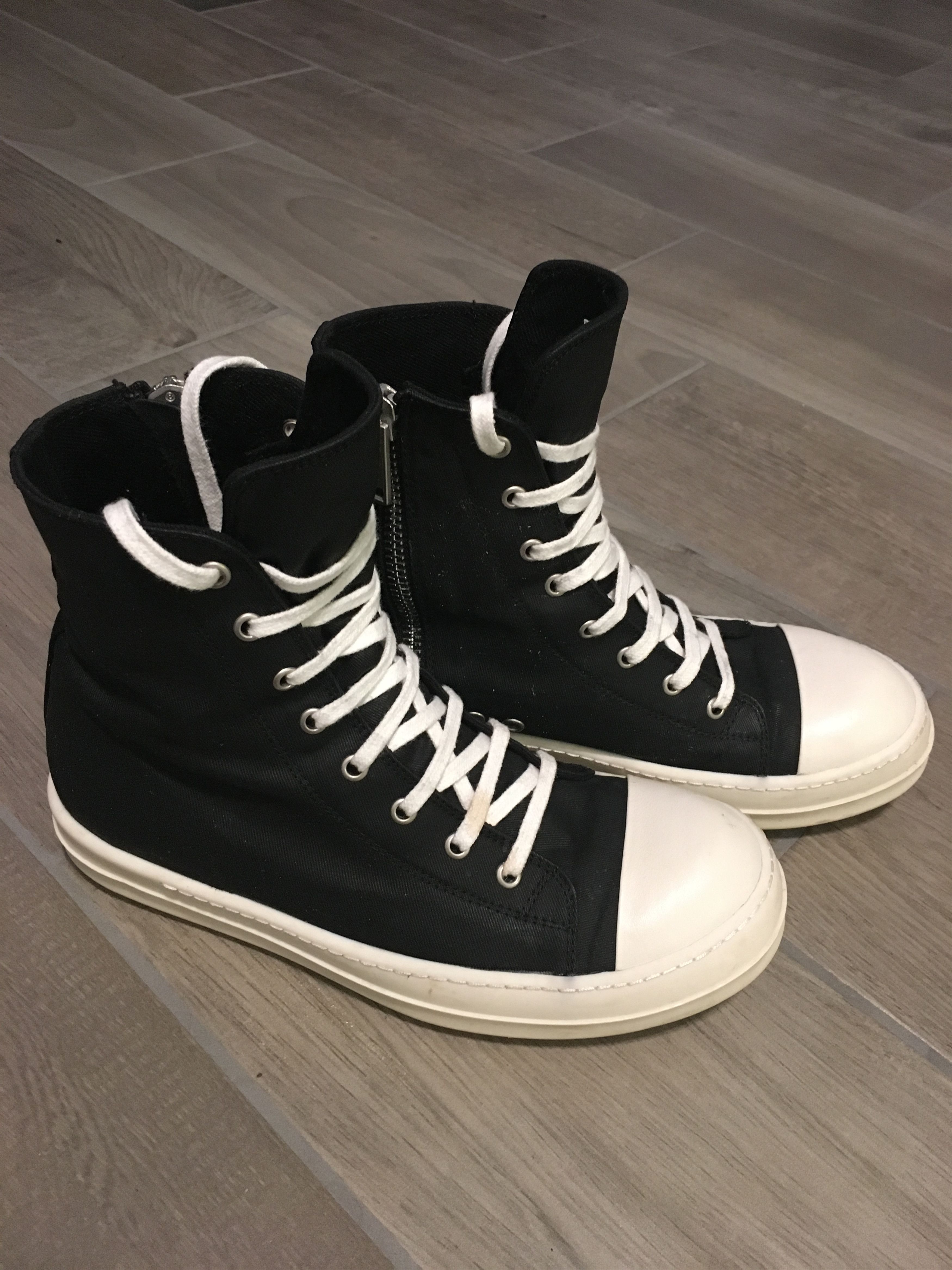 Rick Owens Drkshdw Waxed Ramones Size US 7 / EU 40 - 1 Preview