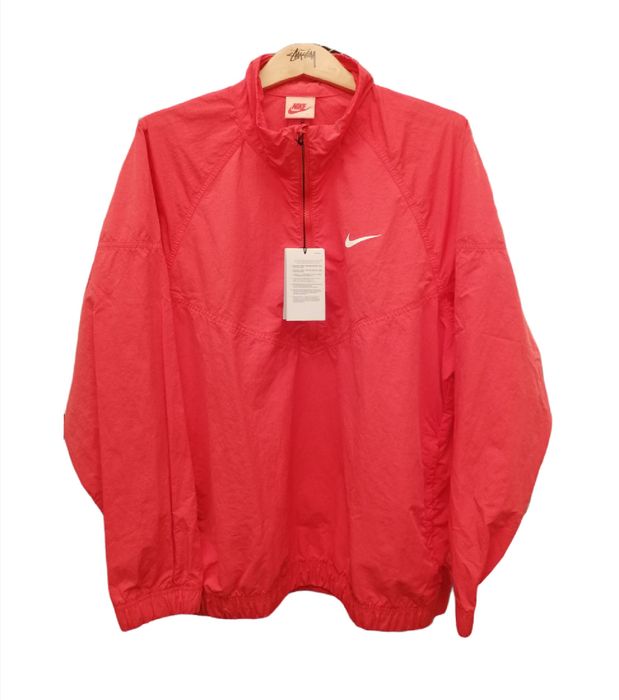 Nike Nike x Stussy Windrunner Jacket Habanero Red XL | Grailed