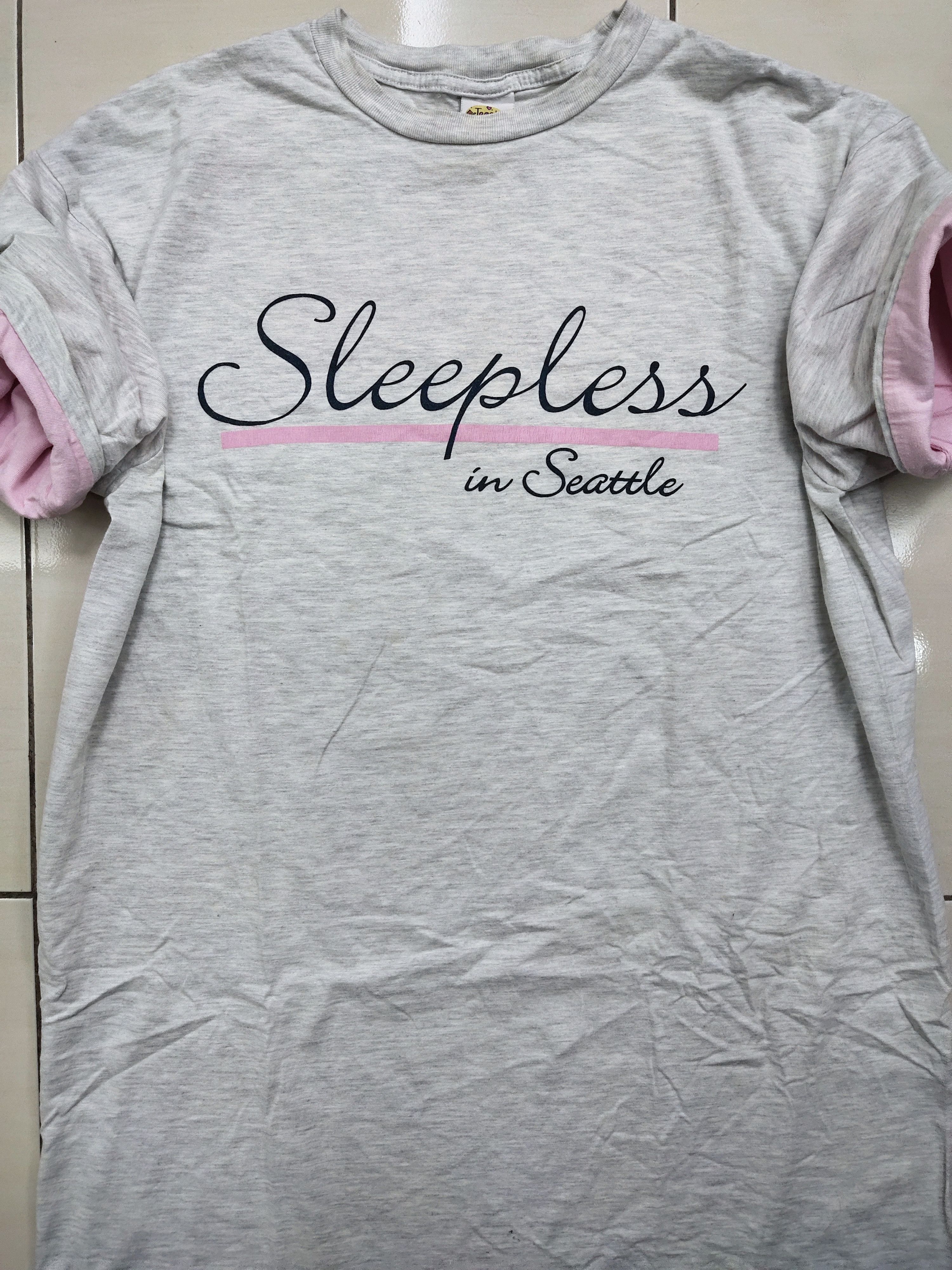 Vintage Vintage 90's Movie Sleepless In Seattle Oversized Shirt Size US XL / EU 56 / 4 - 1 Thumbnail