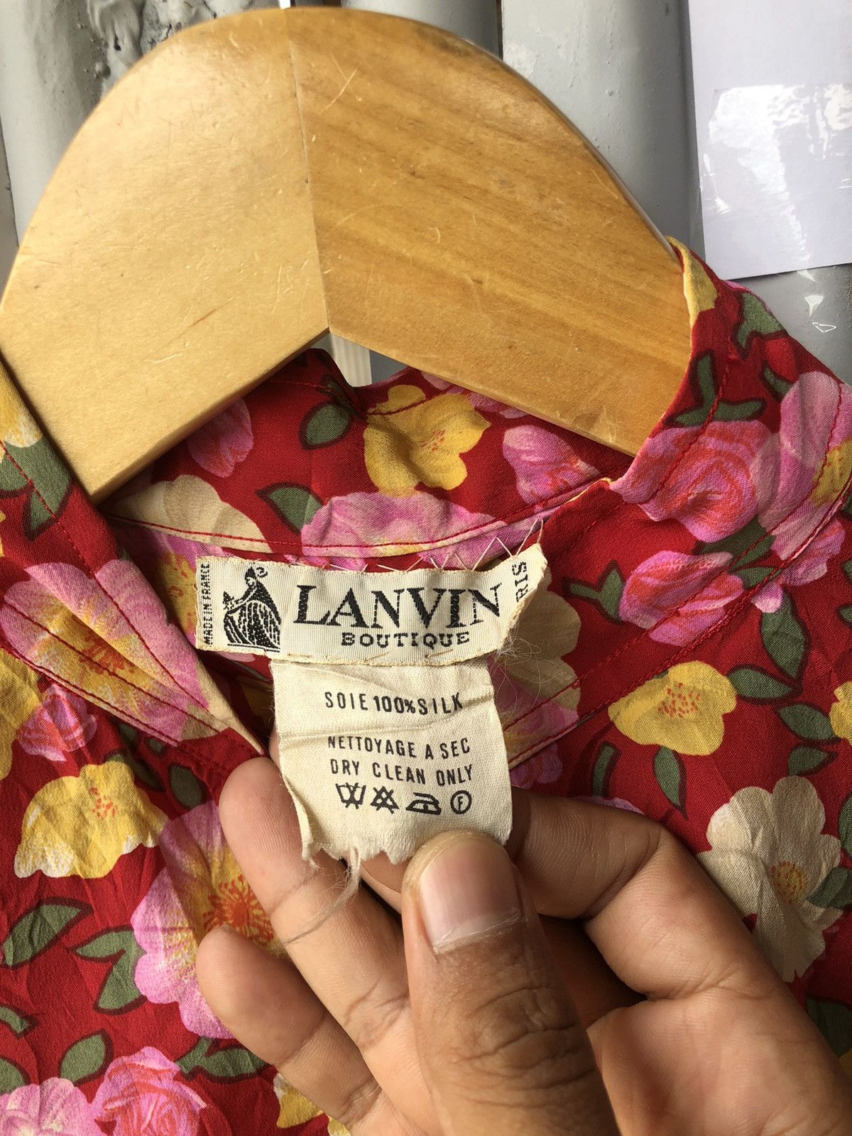 Lanvin Rare Vintage X Lanvin shirt France Size US M / EU 48-50 / 2 - 5 Thumbnail