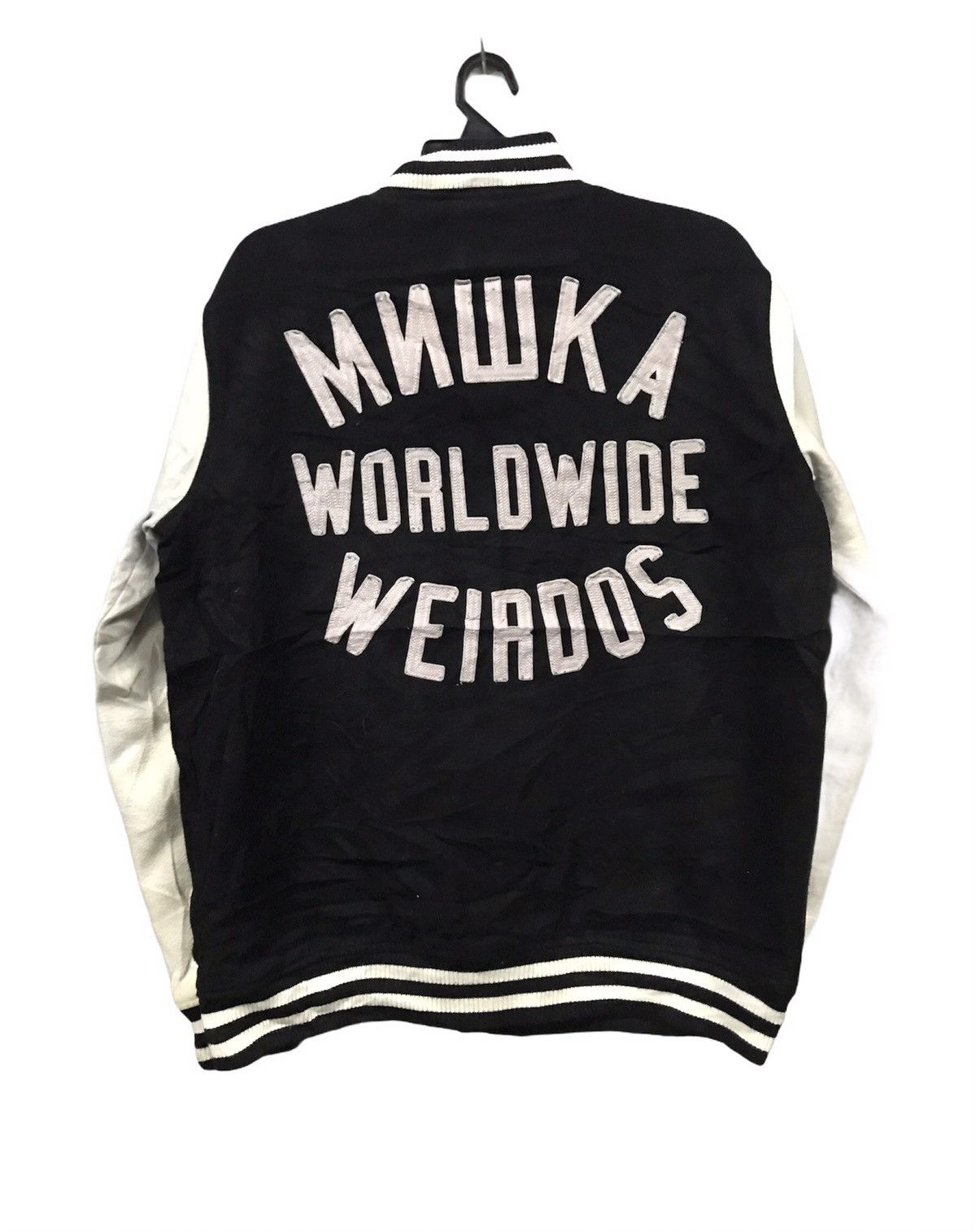 Mishka Varsity Jacket Worldwide shops Weirdos