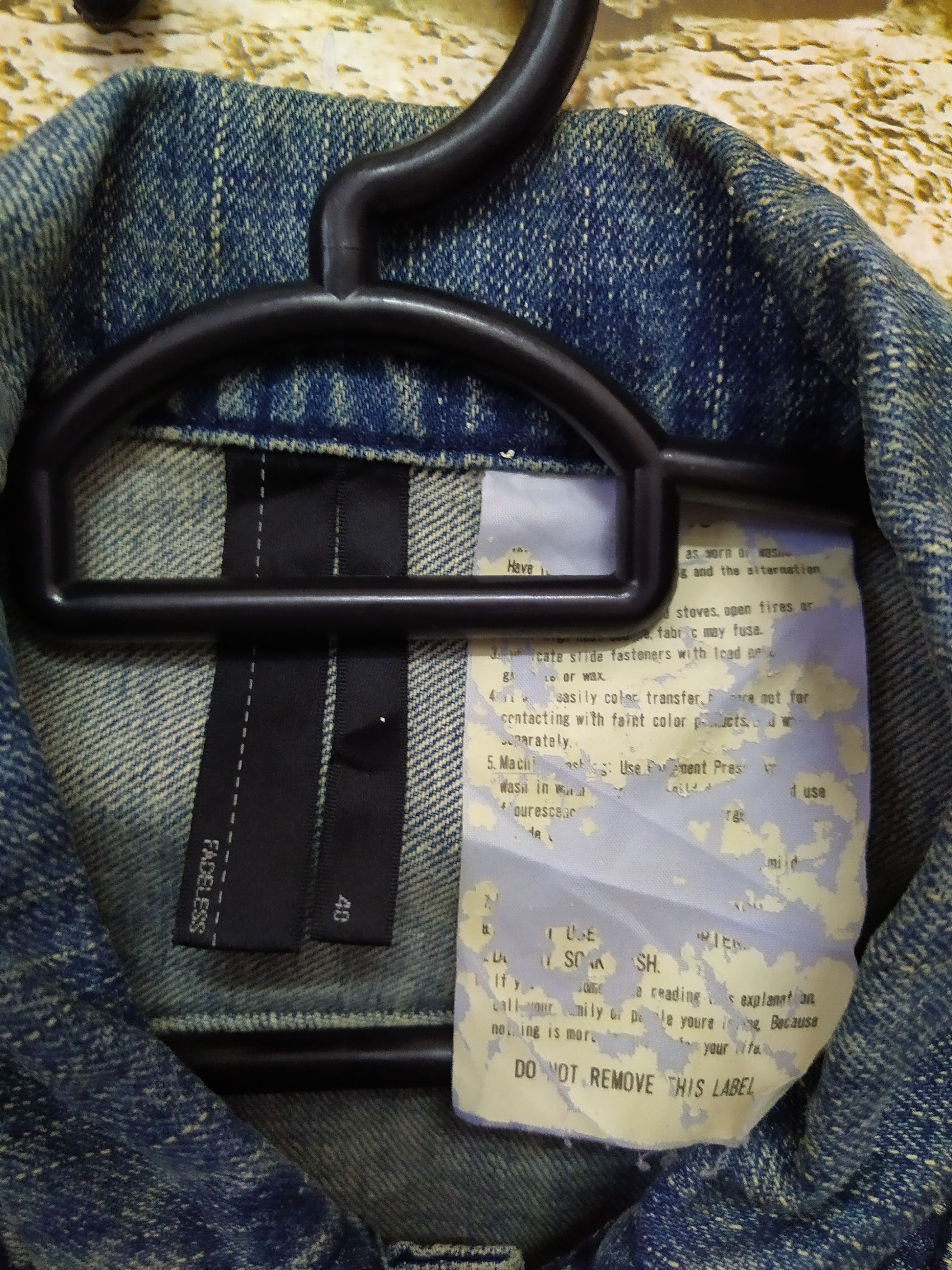 Fadeless FADELESS NEW YORK DENIM JACKET (B907) Size US S / EU 44-46 / 1 - 6 Thumbnail