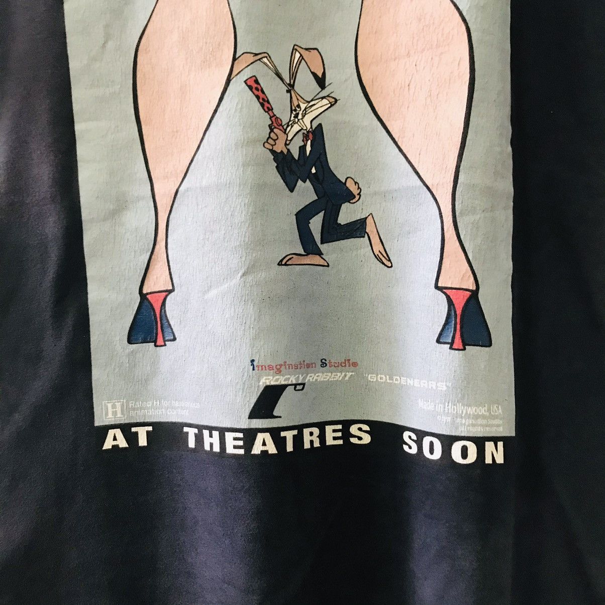 Vintage Parody x James Bond x GoldenEye Movie x Vintage Size US L / EU 52-54 / 3 - 5 Thumbnail