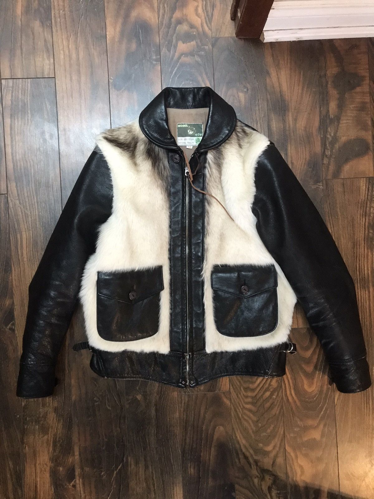FINAL DROP Himel Heron Shinki Horsehide/Fur Cossack Jacket