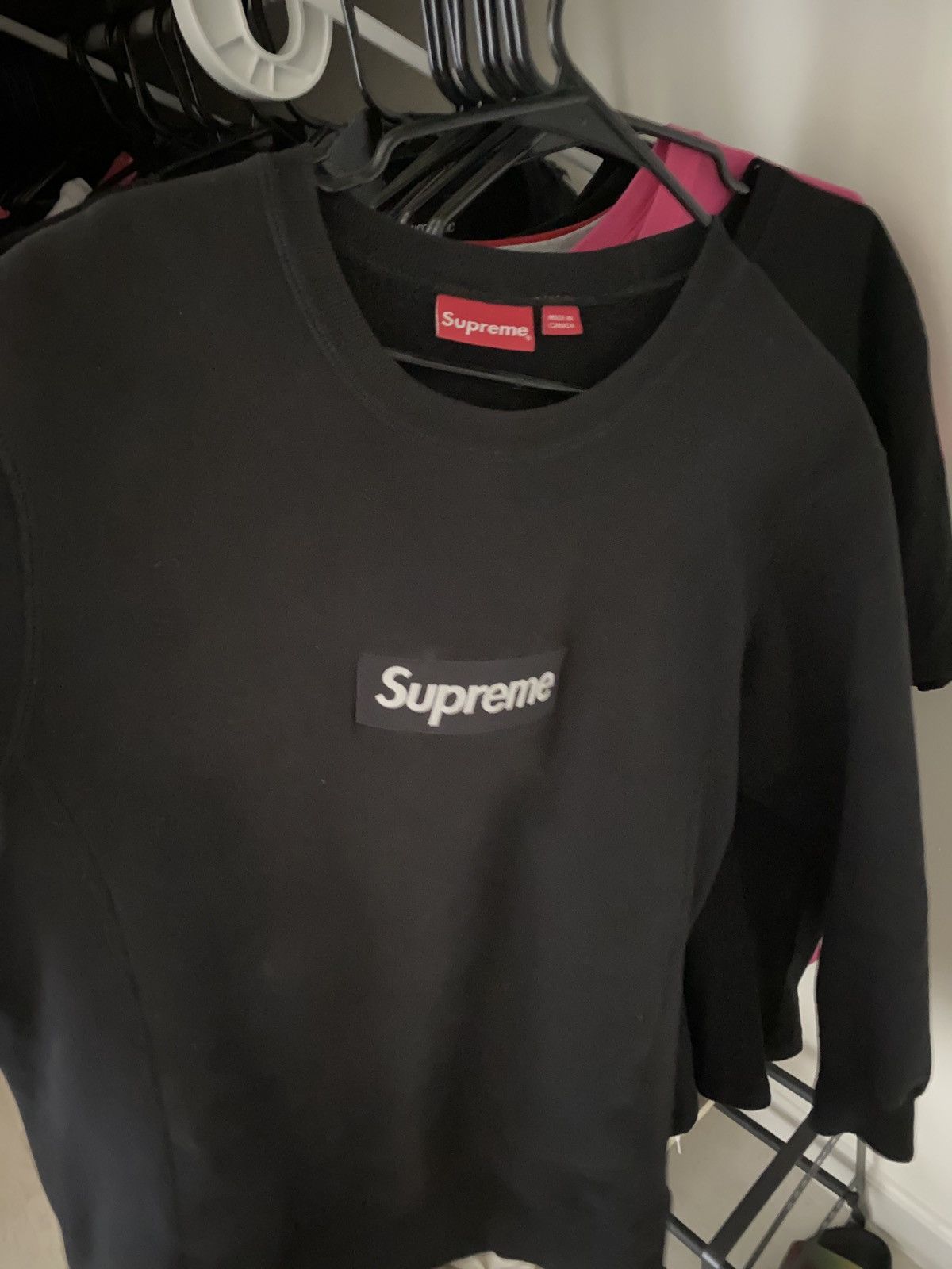 2018 box logo crewneck best sale