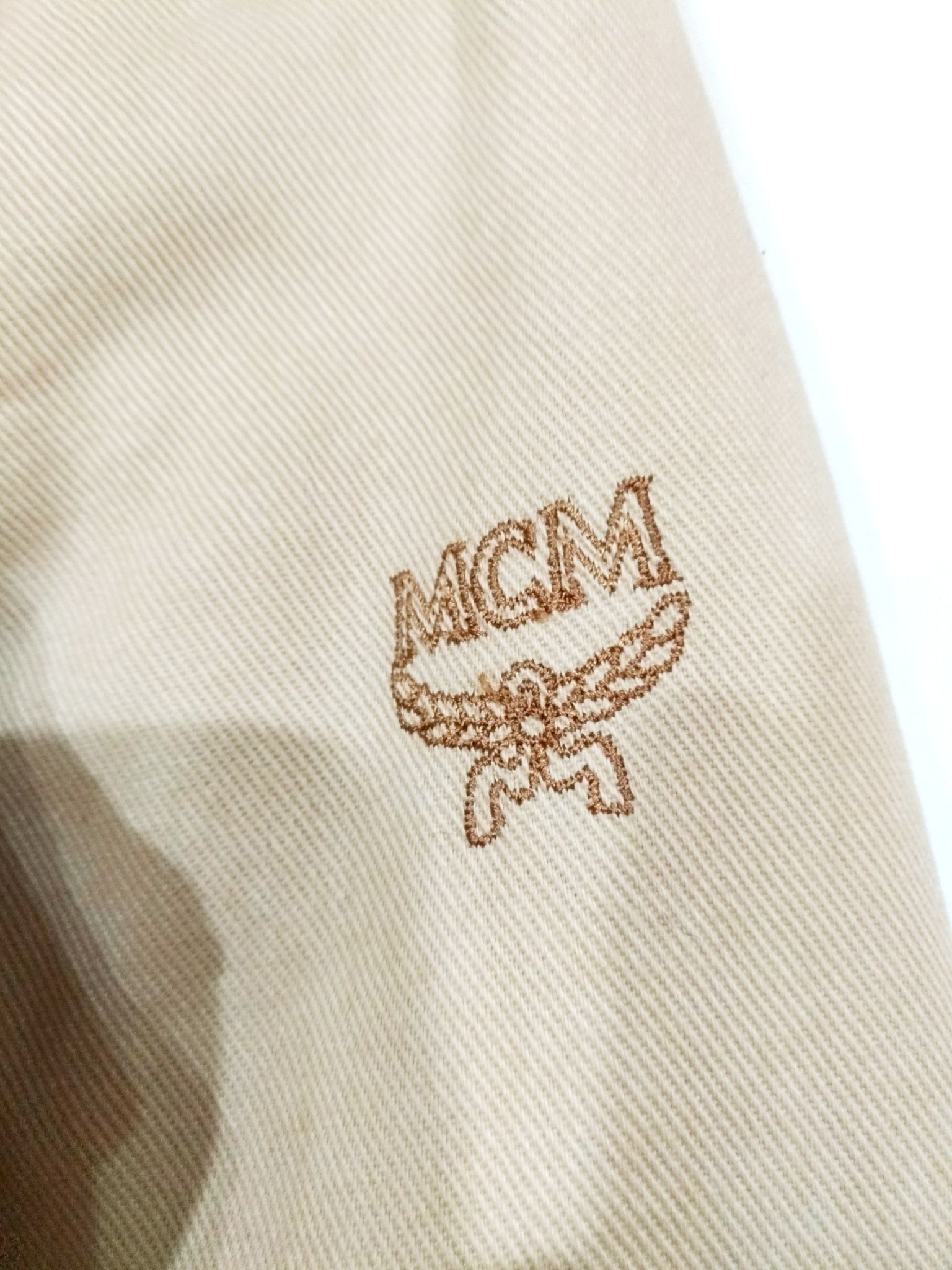 MCM RARE! MCM LEGERE UNISEX KHAKI SHEARLING JACKET Size US S / EU 44-46 / 1 - 6 Thumbnail