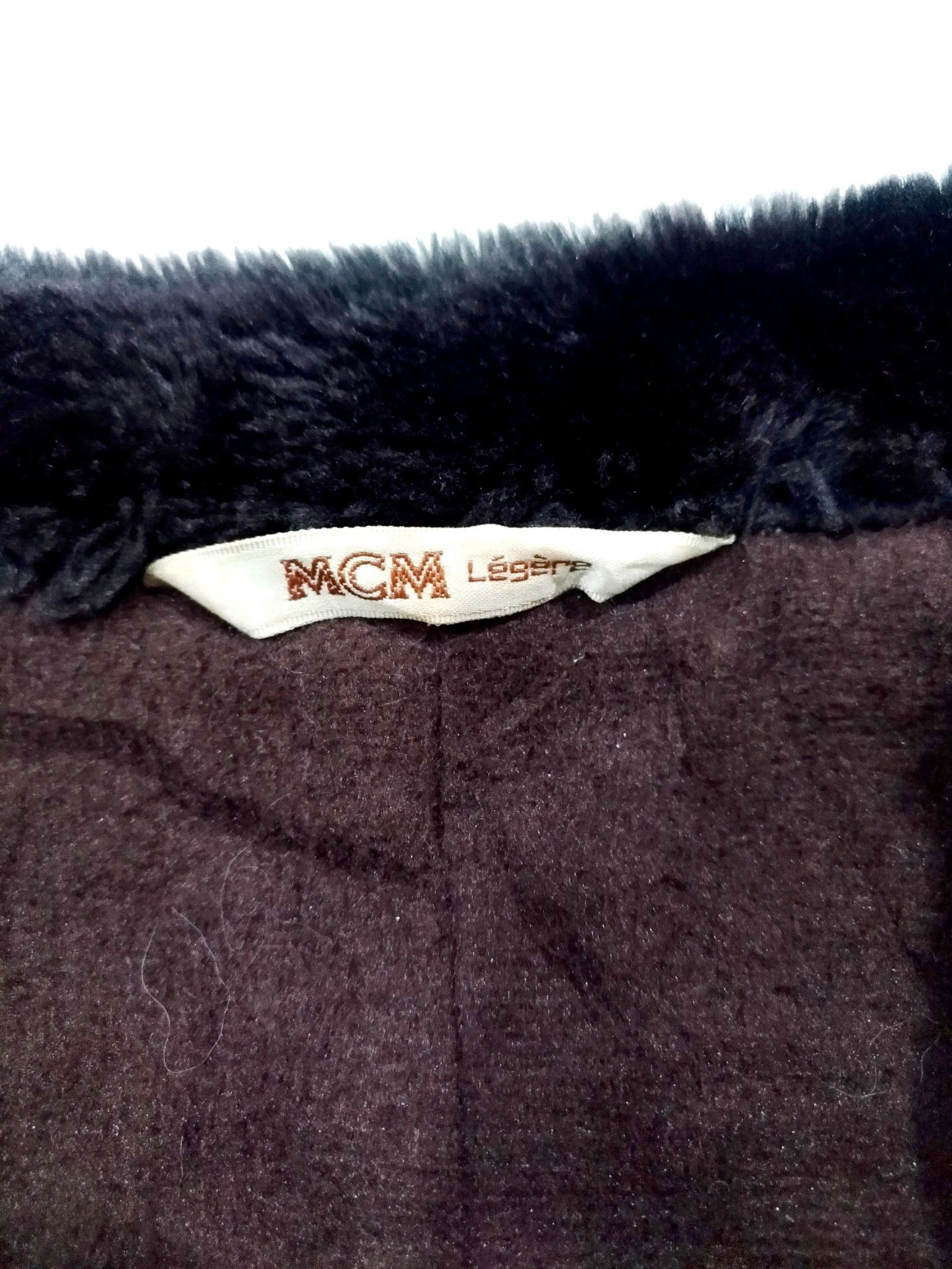 MCM RARE! MCM LEGERE UNISEX KHAKI SHEARLING JACKET Size US S / EU 44-46 / 1 - 4 Thumbnail