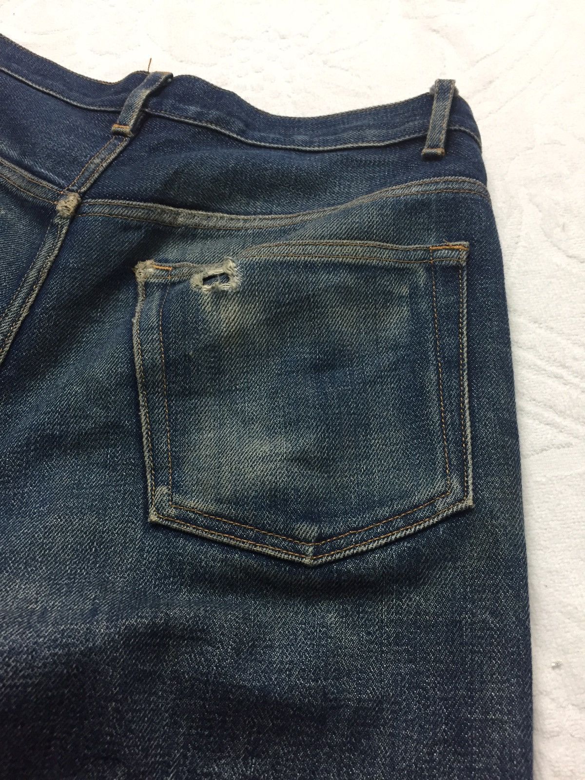 A.P.C. Custom Made A.P.C Colourful Paint Splatter Denim Jean Size US 30 / EU 46 - 14 Thumbnail