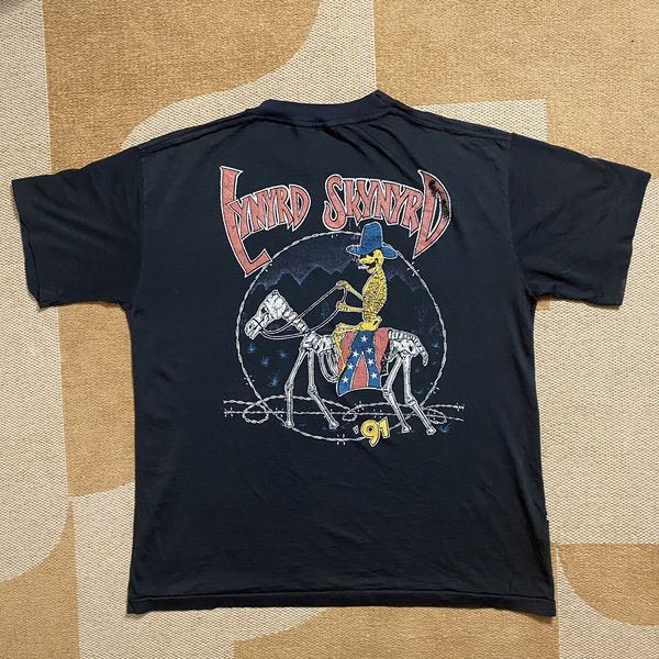 Vintage Vintage RARE 1991 Lynyrd Skynyrd American Tour/Band T