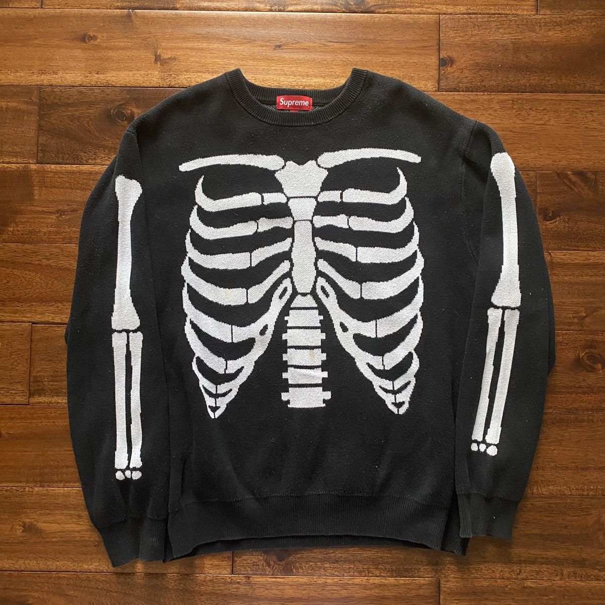 Supreme skeleton sale sweater