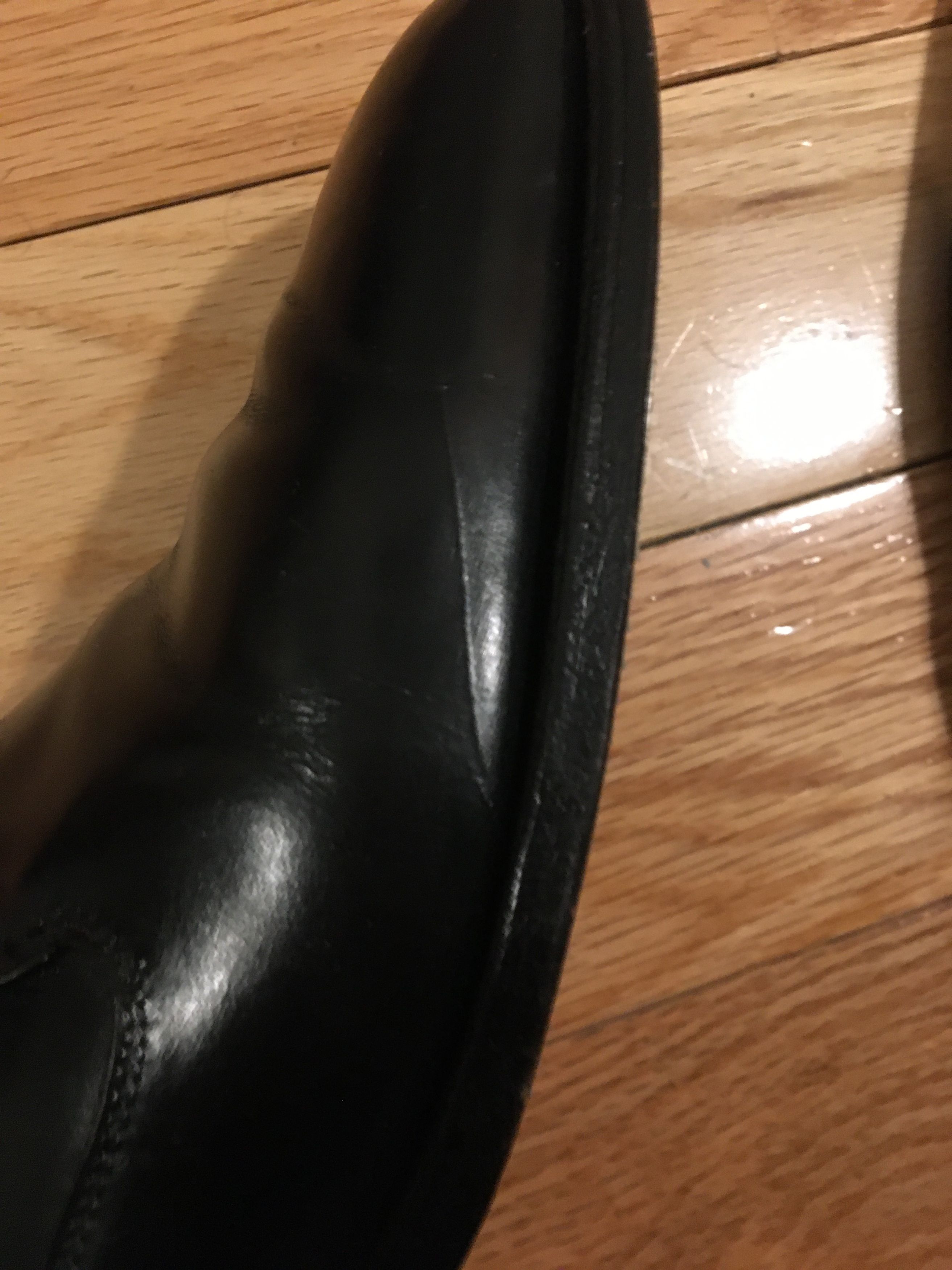 Church's Men's Custom Grade Black Slip on Loafer Dress Shoes Size US 8 / EU 41 - 4 Thumbnail