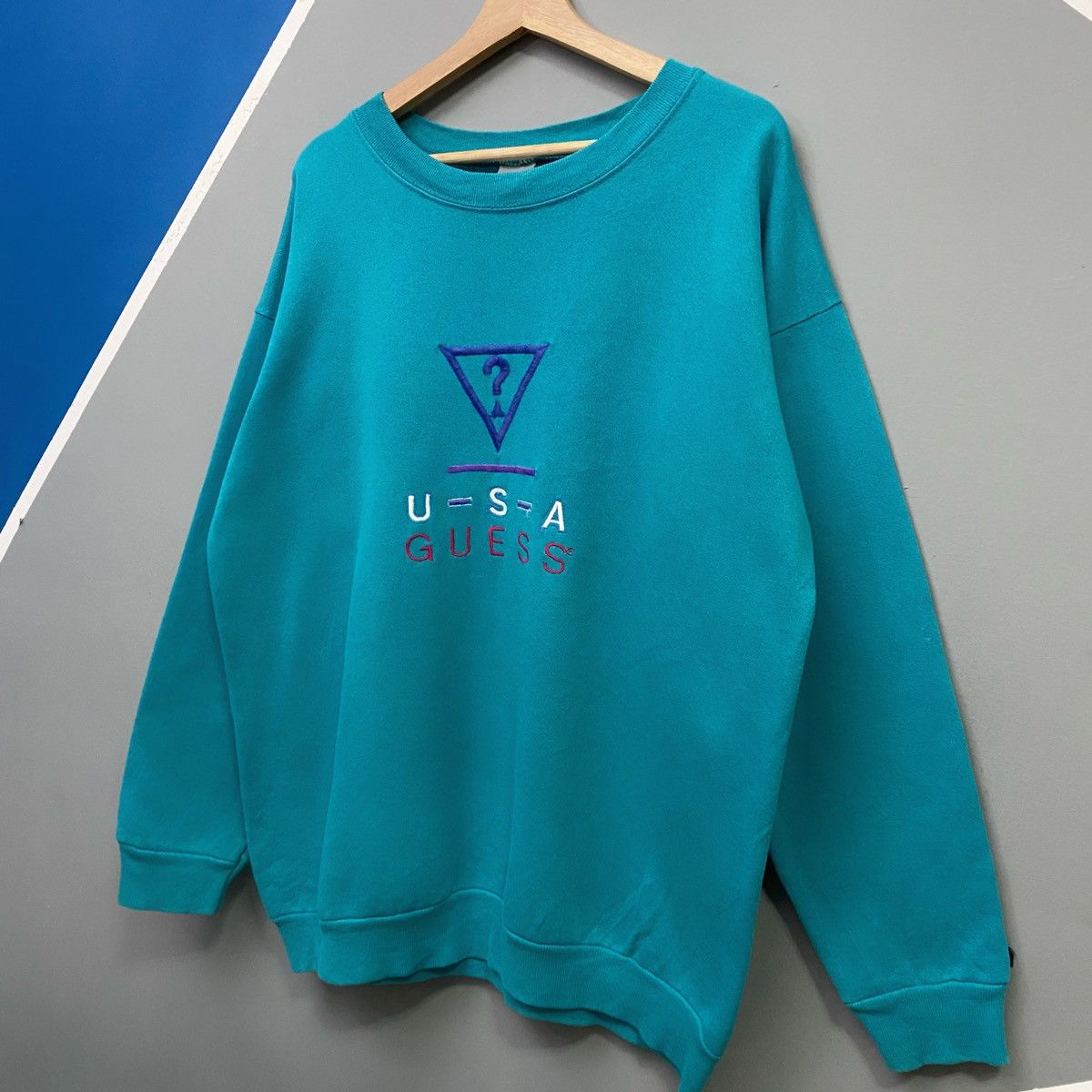 Georges Marciano × Guess Vintage Guess x Georges Marciano Embroided Logo Crewneck Size US M / EU 48-50 / 2 - 2 Thumbnail