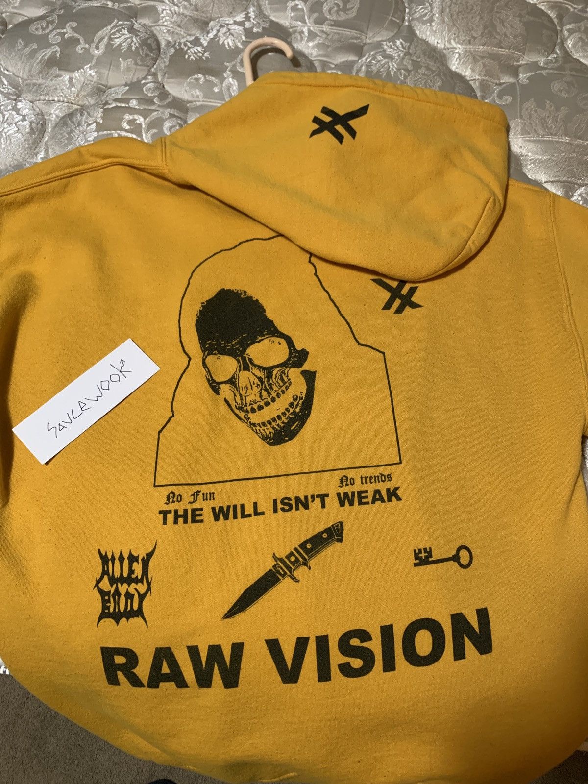 Pictureplane Alien Body Lil Peep x Alien Body Raw Vision Special Edition  Hoodie