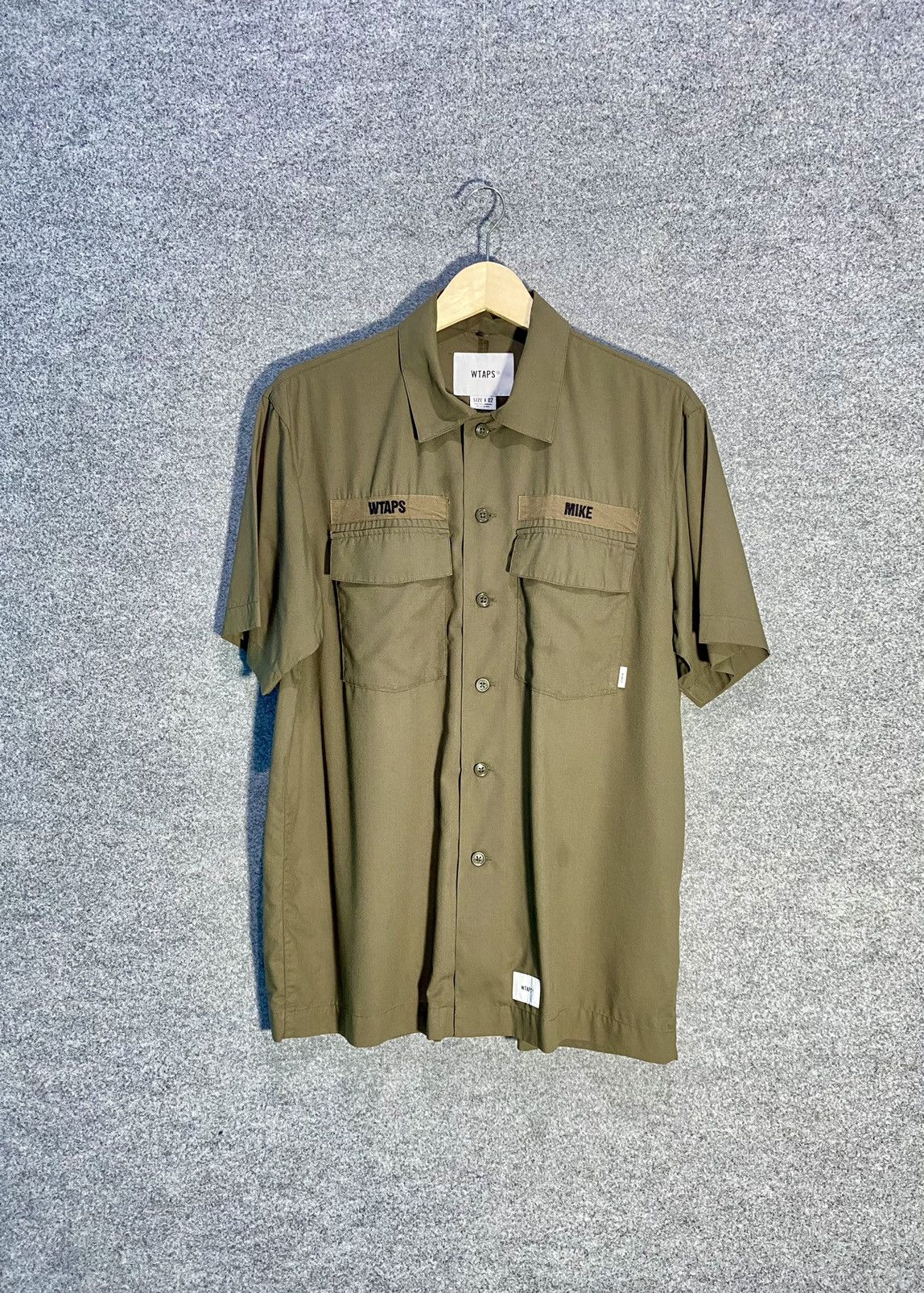 WTAPS 20SS BUDS SS / SHIRT. RAPO. POPLIN-