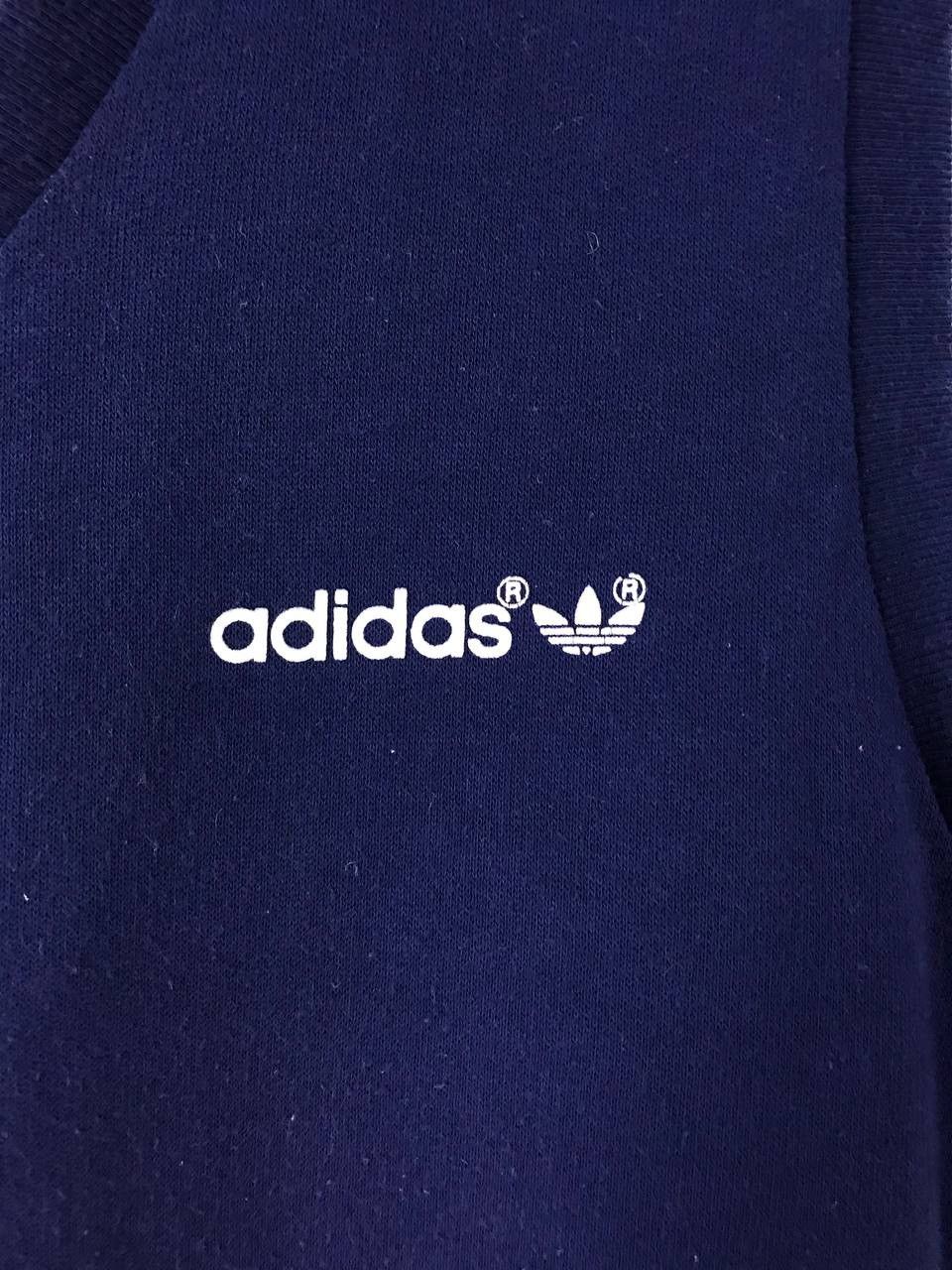 Adidas × Vintage Adidas vintage streetwear navy blue vest Size US S / EU 44-46 / 1 - 3 Thumbnail