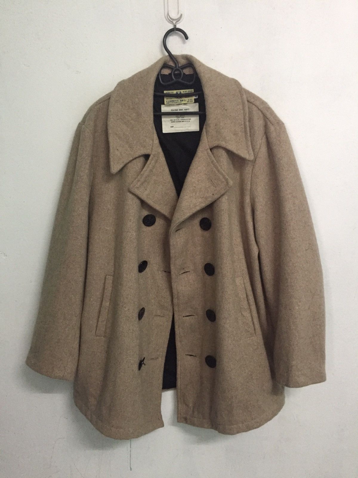 Other Pea Coat Wool Military Uniform Corinth Made in Usa Size US M / EU 48-50 / 2 - 10 Thumbnail
