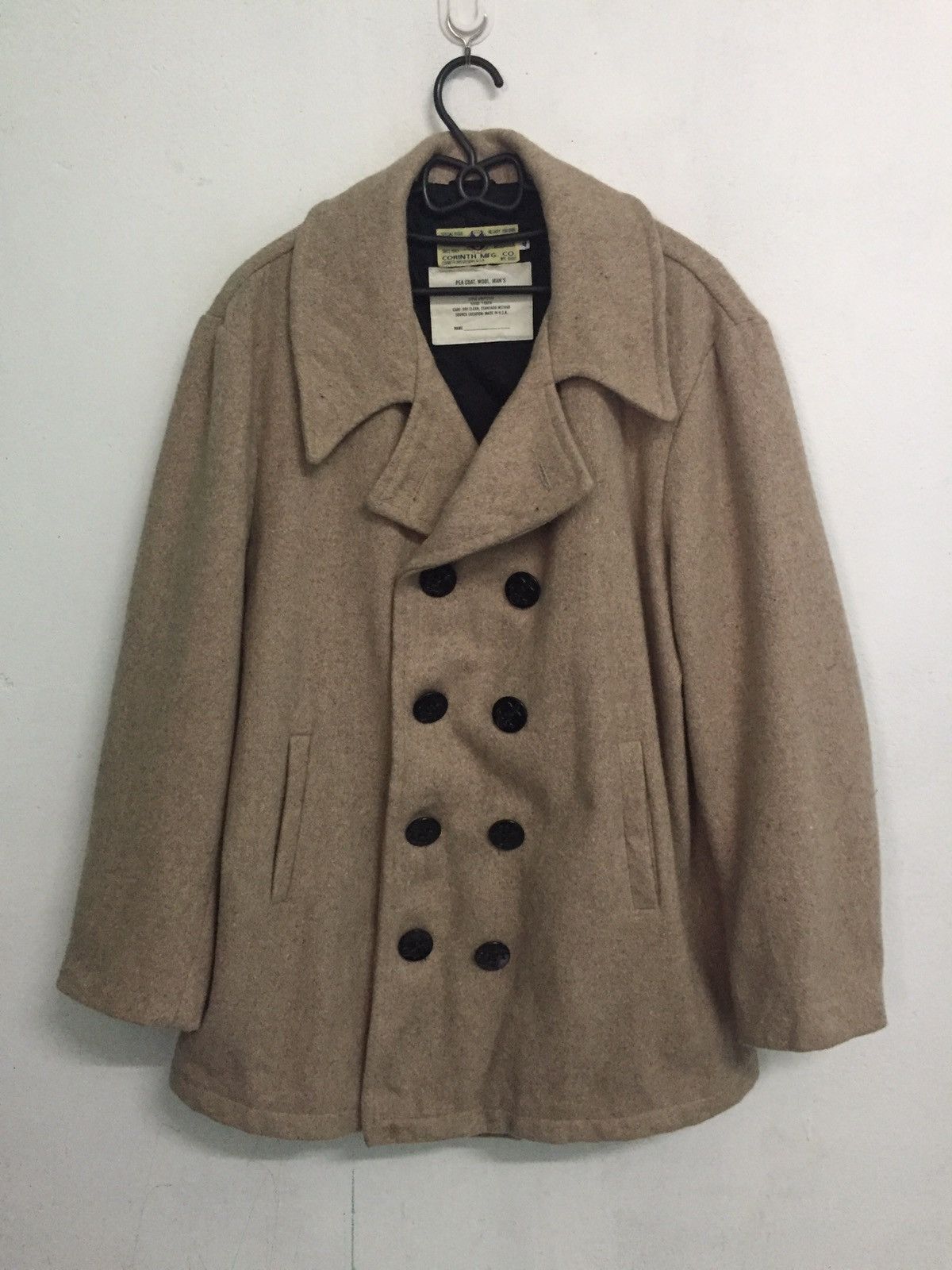 Other Pea Coat Wool Military Uniform Corinth Made in Usa Size US M / EU 48-50 / 2 - 1 Thumbnail