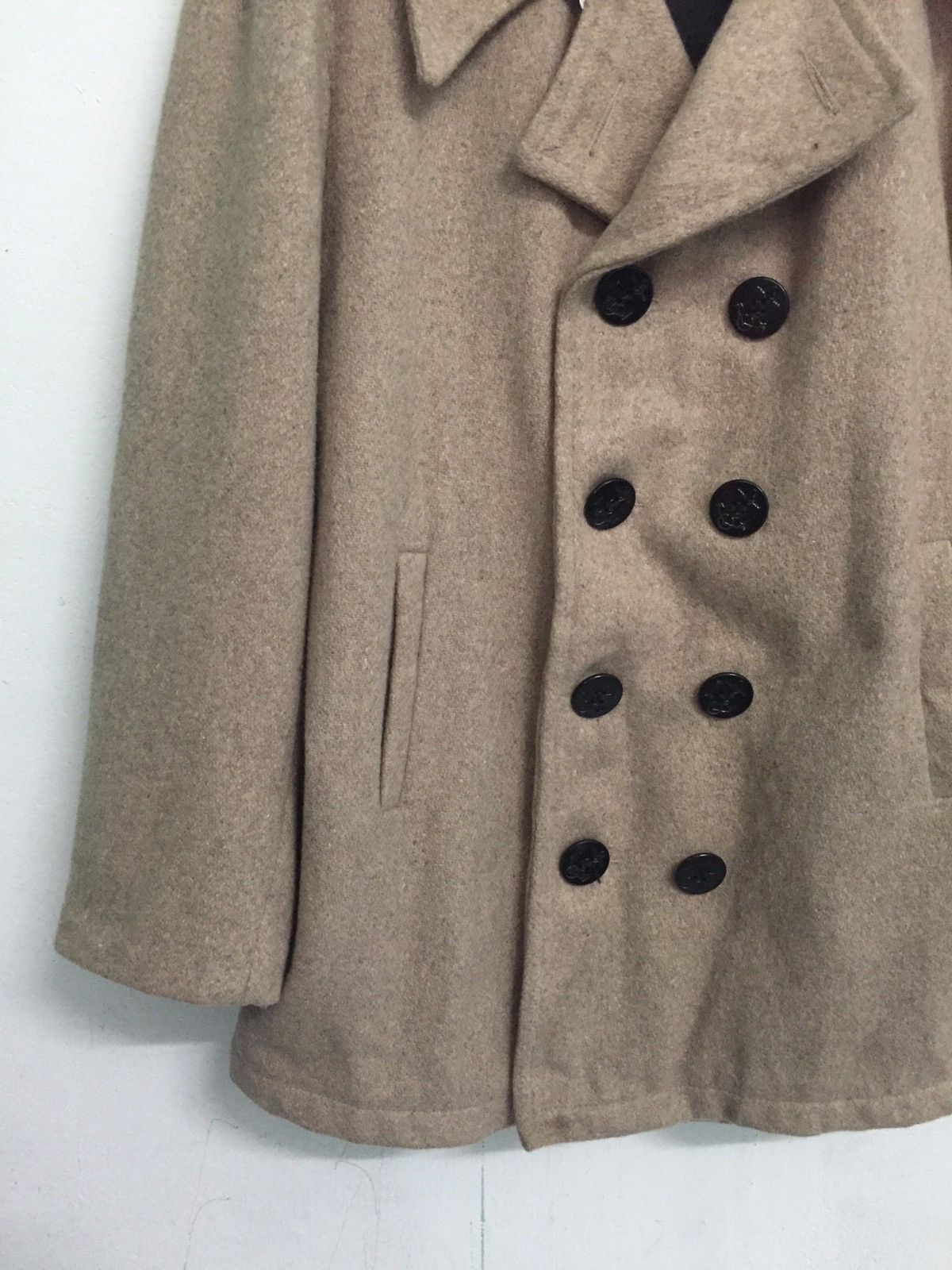 Other Pea Coat Wool Military Uniform Corinth Made in Usa Size US M / EU 48-50 / 2 - 4 Thumbnail