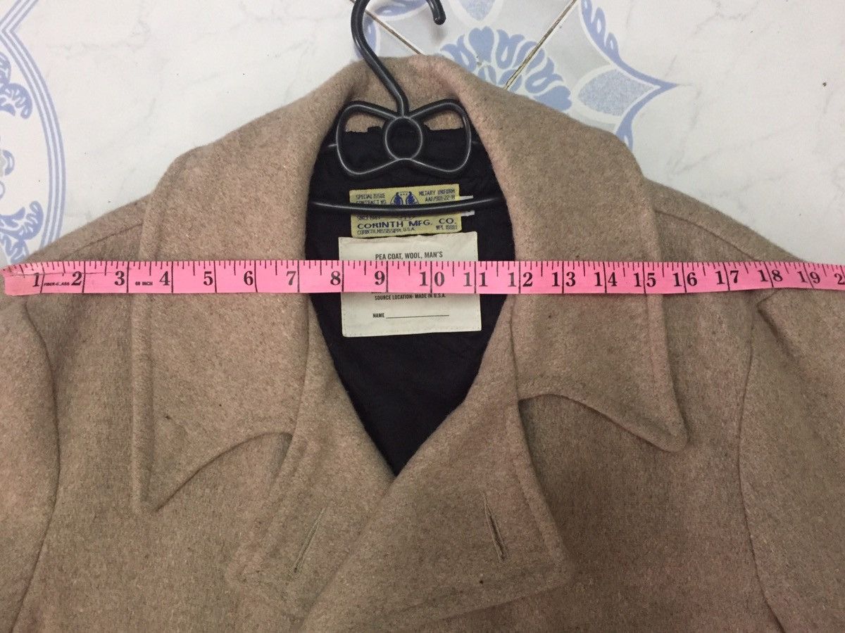 Other Pea Coat Wool Military Uniform Corinth Made in Usa Size US M / EU 48-50 / 2 - 16 Thumbnail