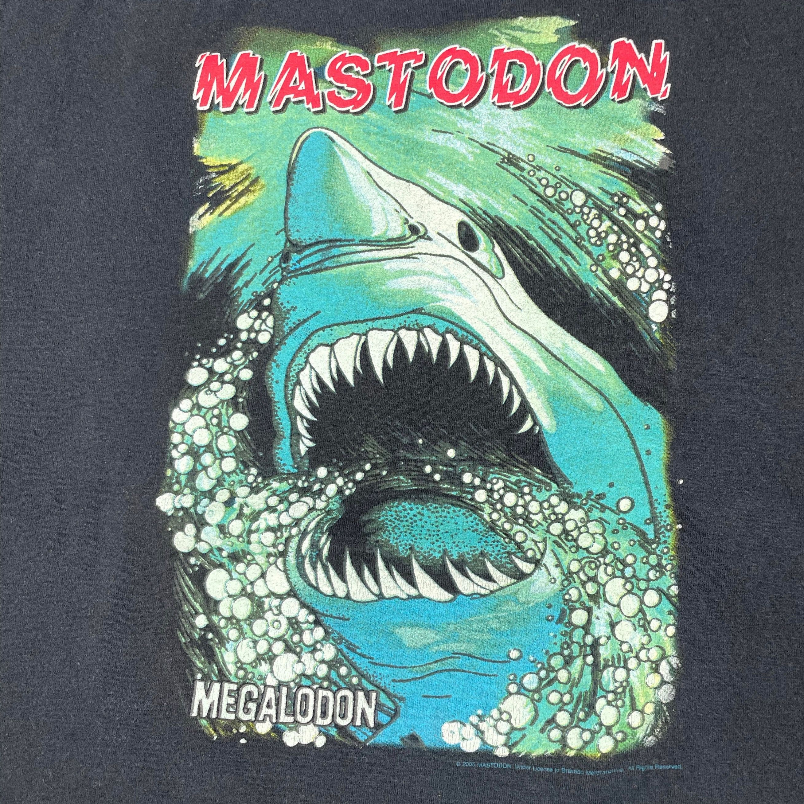 Band Tees 2005 Vintage MASTODON LEVIATHAN Heavy Thrash Metal Tee Size US S / EU 44-46 / 1 - 2 Thumbnail