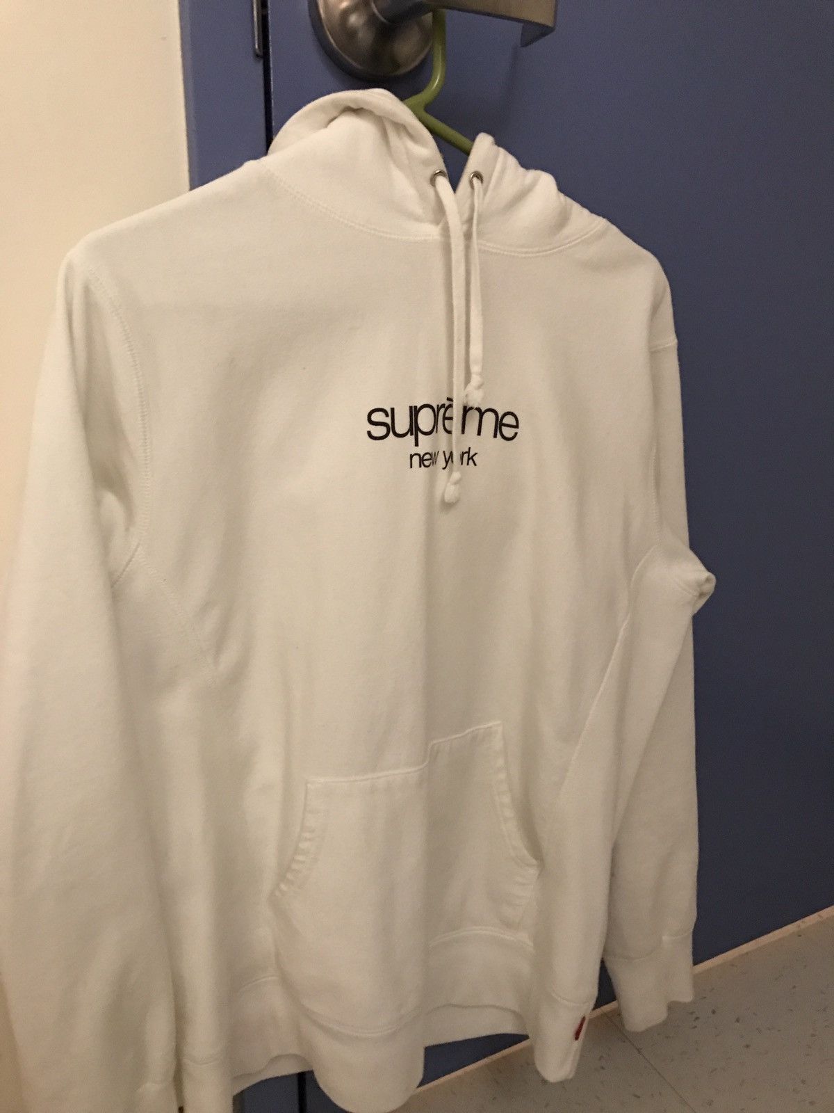 Supreme Classic Logo Hoodie | Grailed